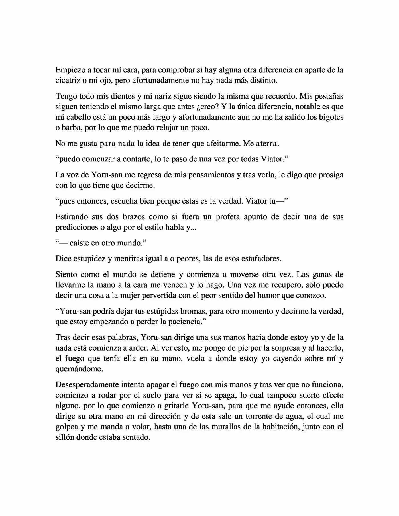 Kono Monogatari Wa Owari Ga Nai Koto (Novela) - Capítulo 6 - Página 8 - LectorTMOo