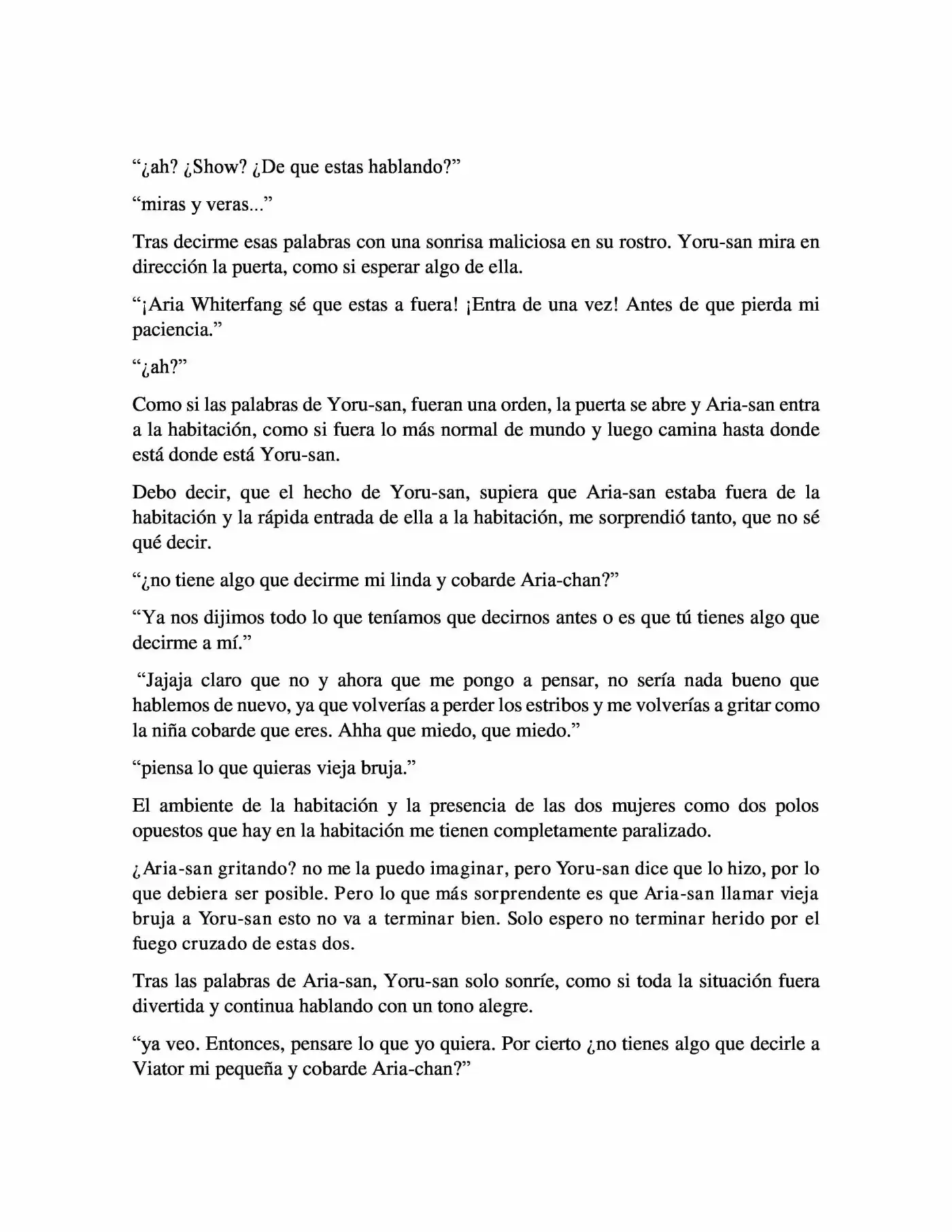 Kono Monogatari Wa Owari Ga Nai Koto (Novela) - Capítulo 8 - Página 5 - LectorTMOo