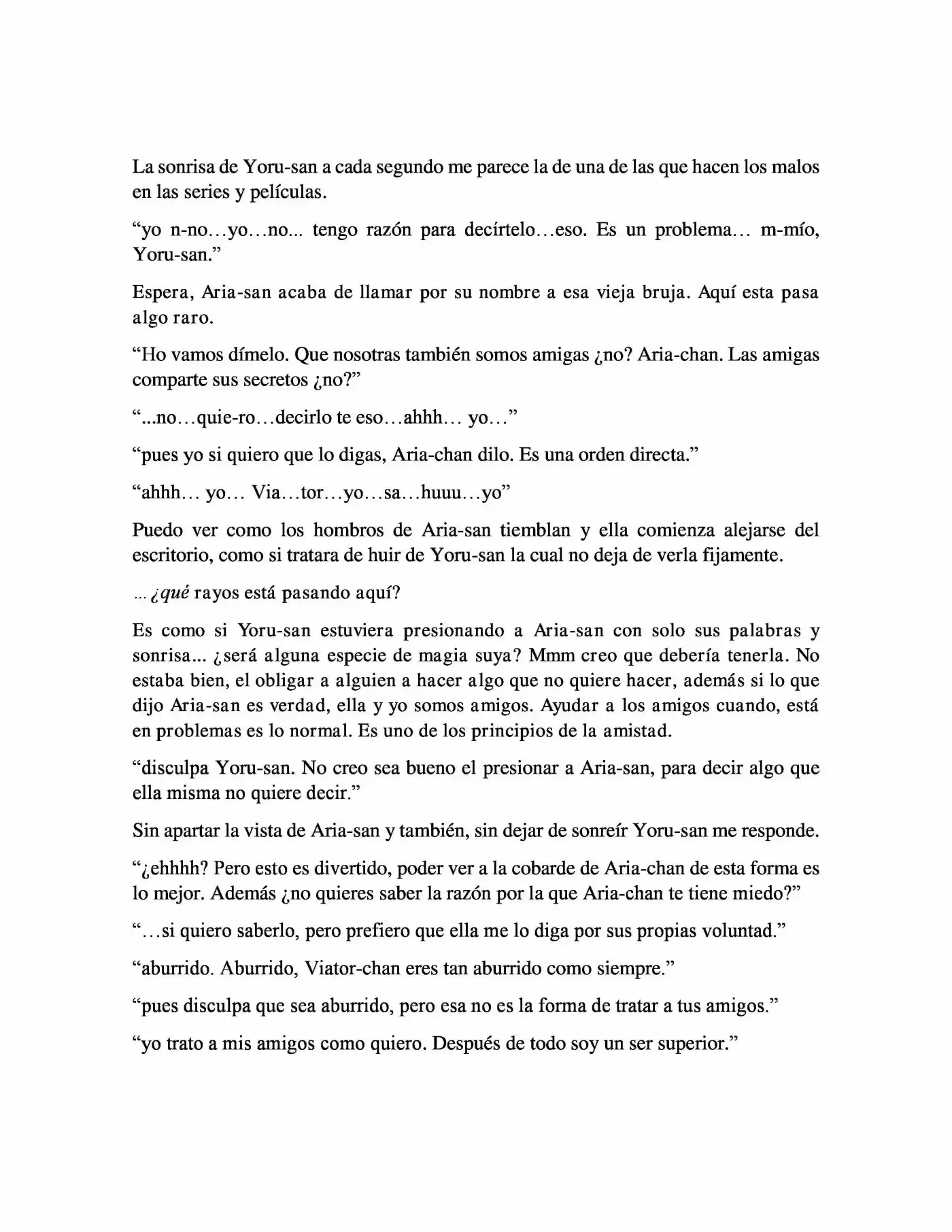 Kono Monogatari Wa Owari Ga Nai Koto (Novela) - Capítulo 8 - Página 9 - LectorTMOo