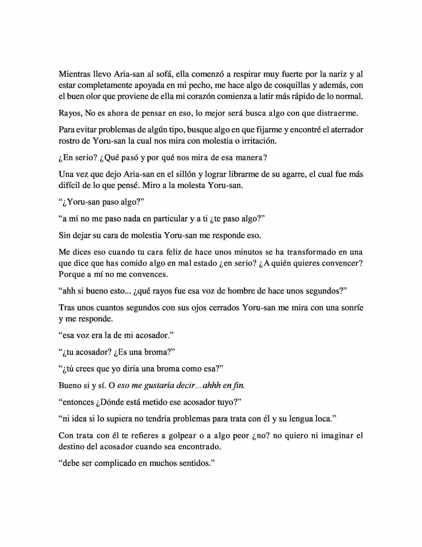 Kono Monogatari Wa Owari Ga Nai Koto (Novela) - Capítulo 8 - Página 11 - LectorTMOo