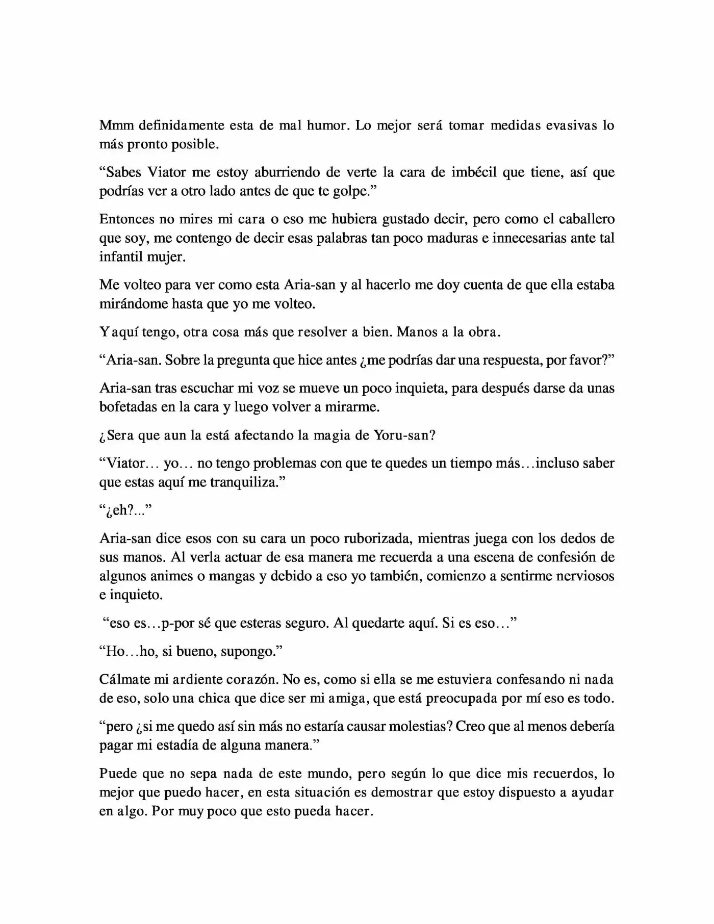 Kono Monogatari Wa Owari Ga Nai Koto (Novela) - Capítulo 8 - Página 13 - LectorTMOo