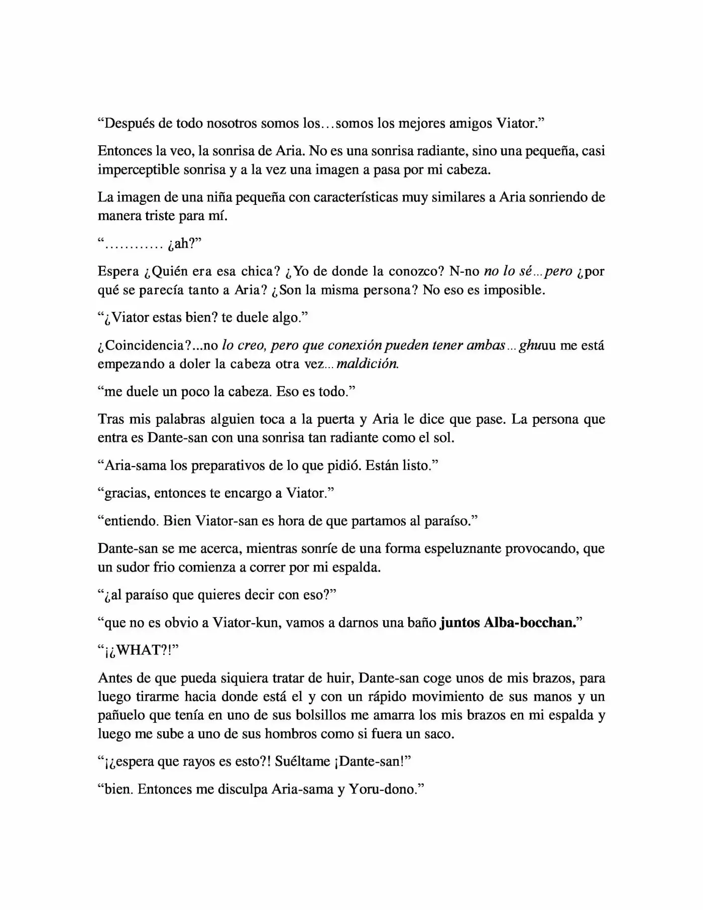 Kono Monogatari Wa Owari Ga Nai Koto (Novela) - Capítulo 8 - Página 16 - LectorTMOo