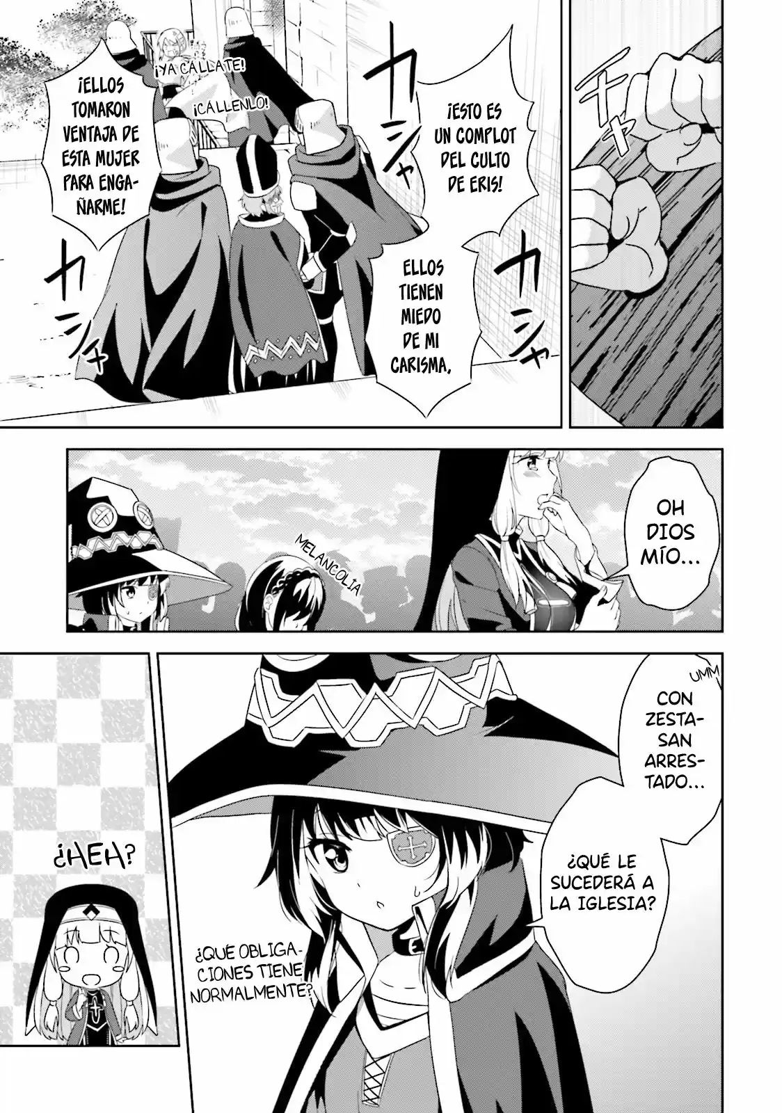 Kono Subarashii Sekai Ni Bakuen Wo! - Capítulo 11 - Página 8 - LectorTMOo