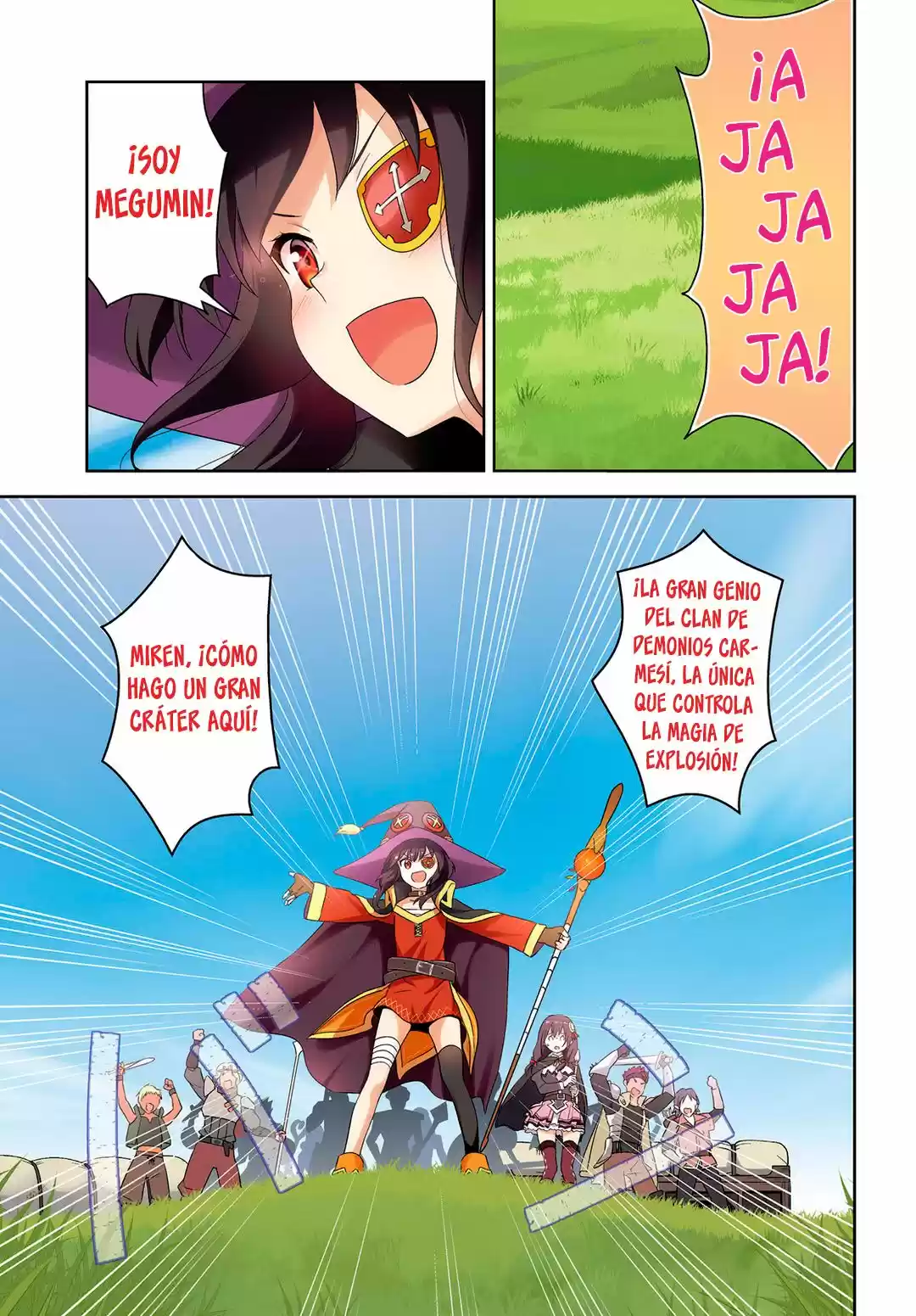 Kono Subarashii Sekai Ni Bakuen Wo! - Capítulo 13 - Página 3 - LectorTMOo