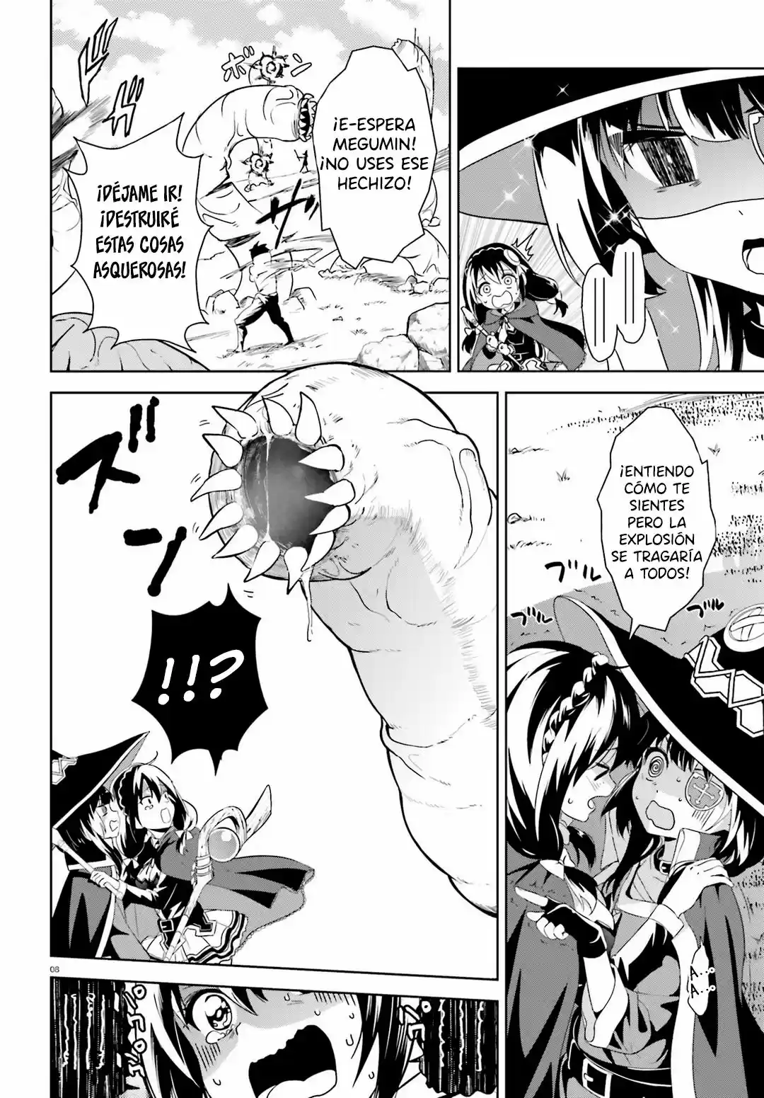 Kono Subarashii Sekai Ni Bakuen Wo! - Capítulo 13 - Página 7 - LectorTMOo