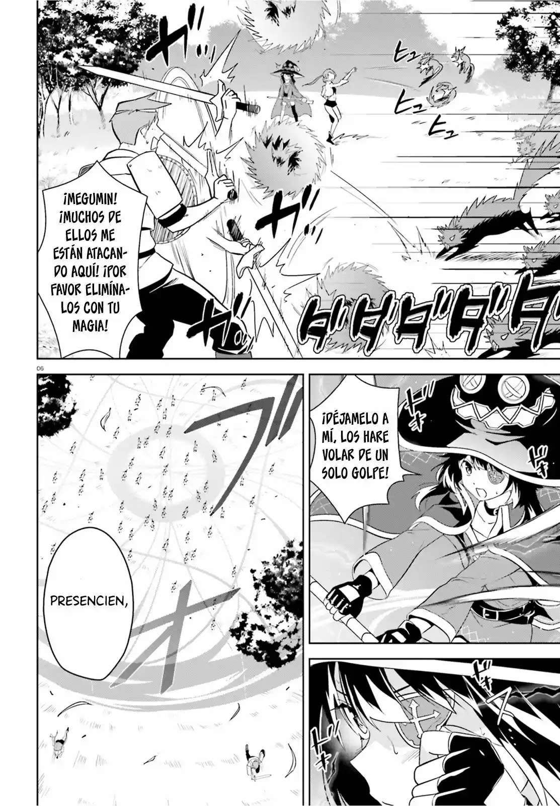 Kono Subarashii Sekai Ni Bakuen Wo! - Capítulo 15 - Página 7 - LectorTMOo