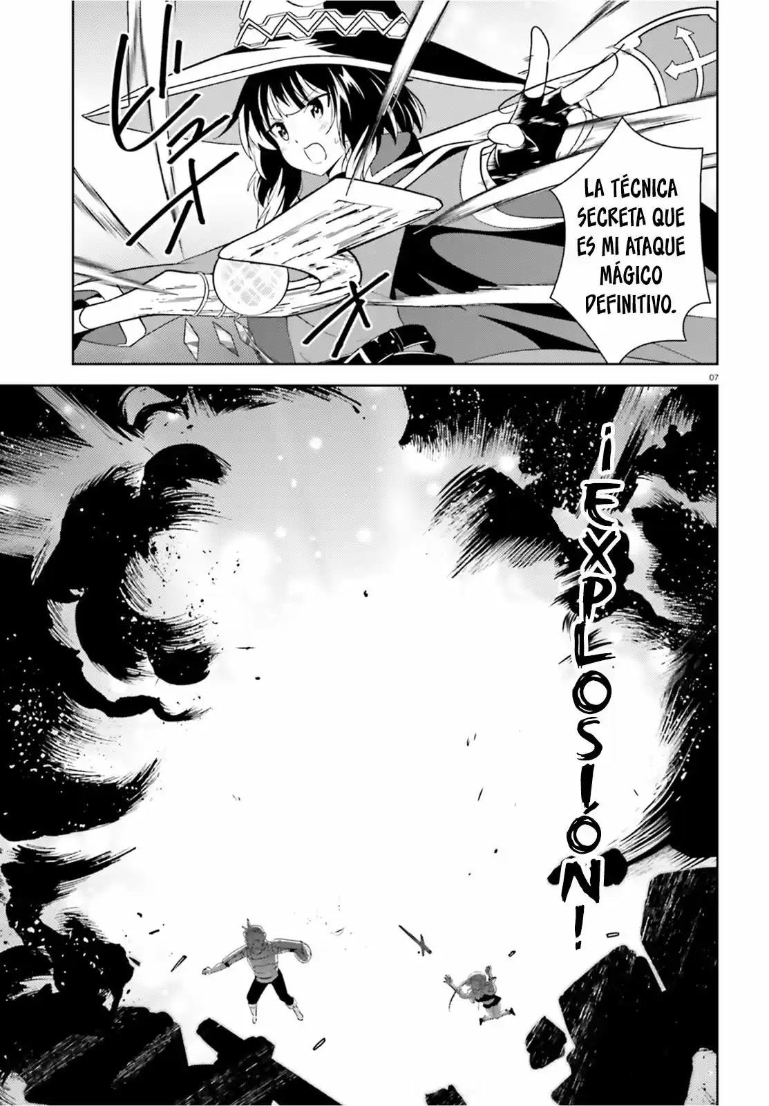 Kono Subarashii Sekai Ni Bakuen Wo! - Capítulo 15 - Página 8 - LectorTMOo