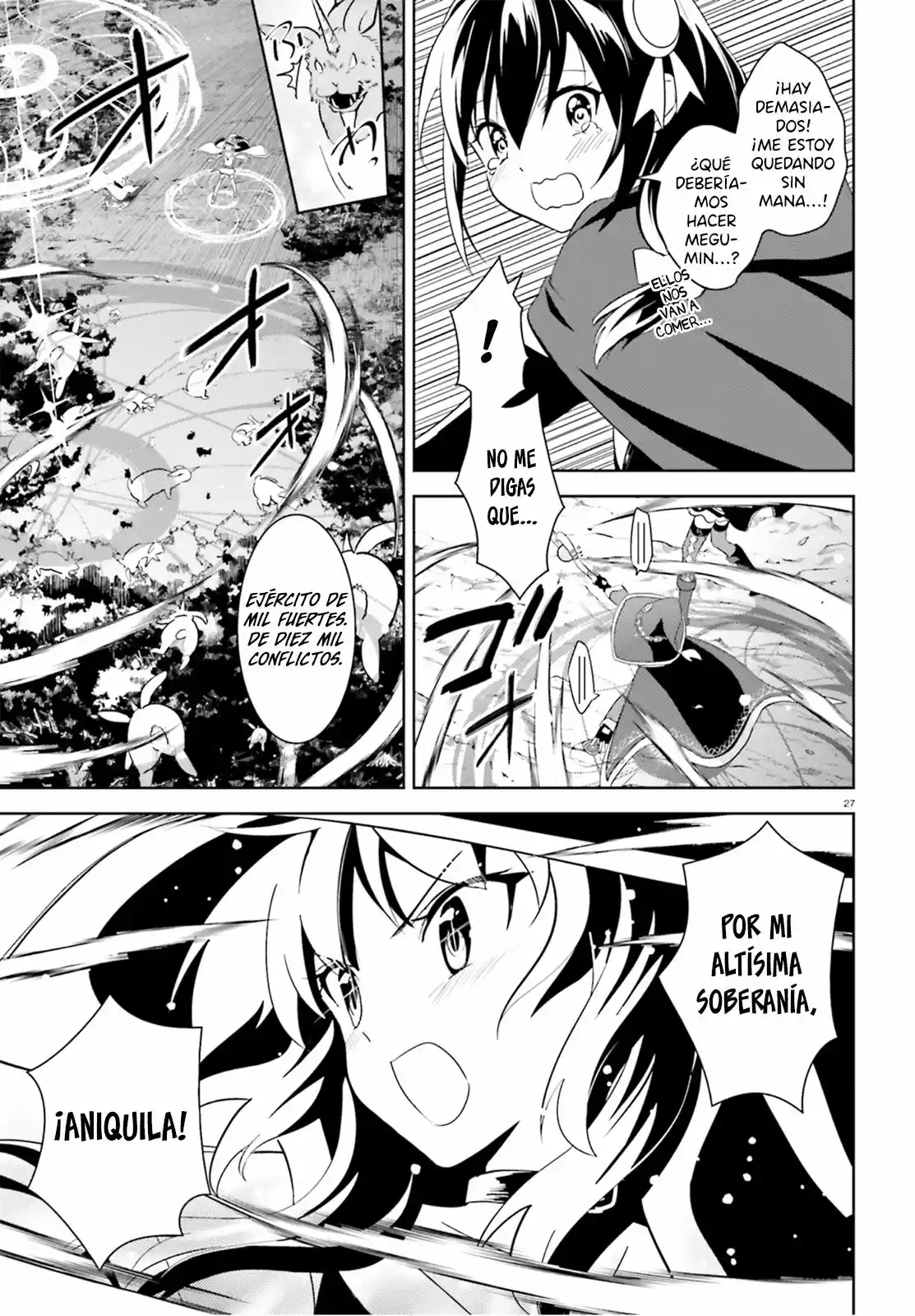 Kono Subarashii Sekai Ni Bakuen Wo! - Capítulo 16 - Página 28 - LectorTMOo