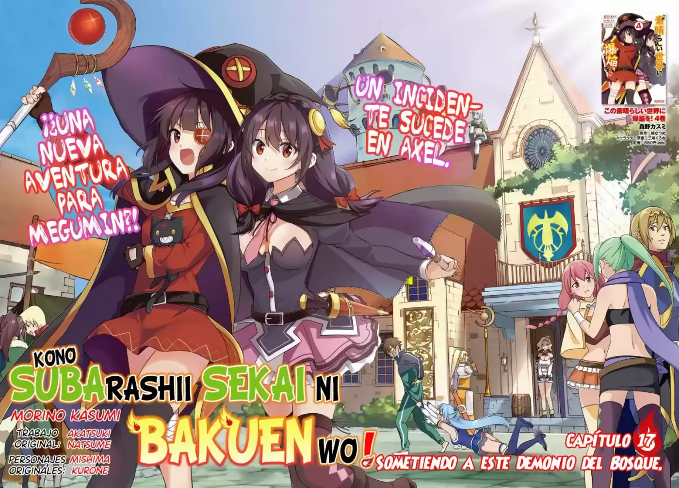 Kono Subarashii Sekai Ni Bakuen Wo! - Capítulo 17 - Página 3 - LectorTMOo
