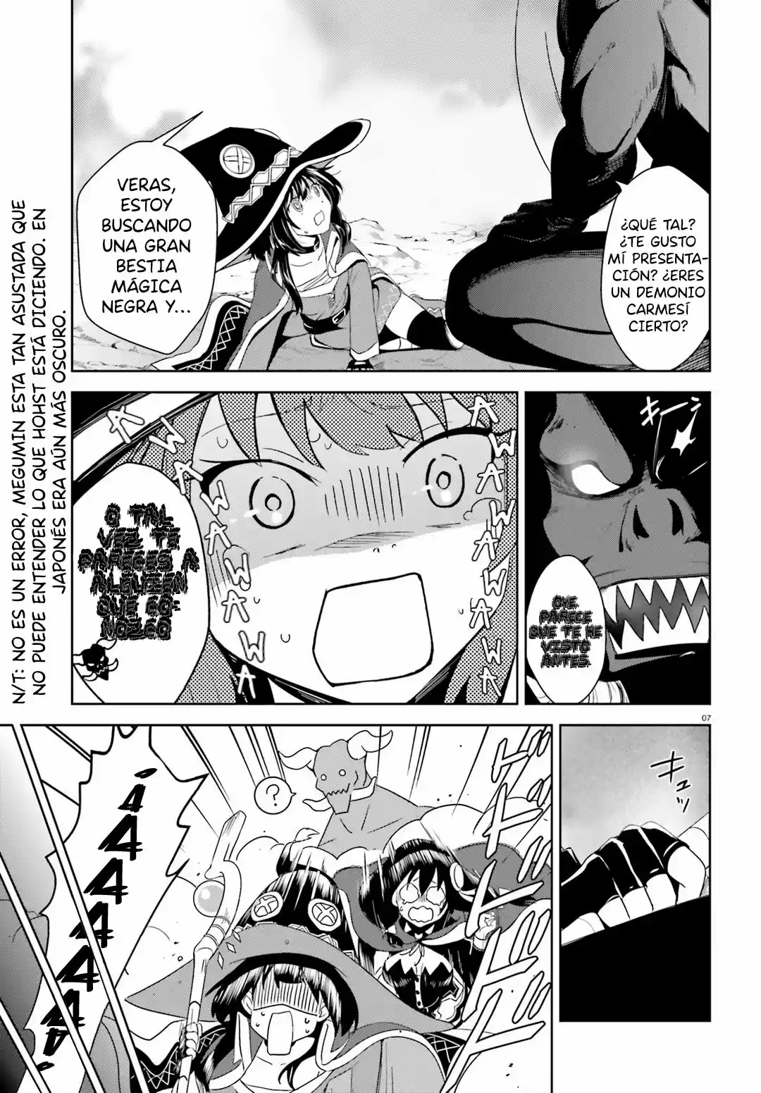 Kono Subarashii Sekai Ni Bakuen Wo! - Capítulo 17 - Página 6 - LectorTMOo