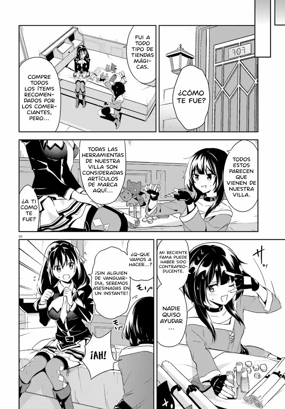 Kono Subarashii Sekai Ni Bakuen Wo! - Capítulo 19 - Página 21 - LectorTMOo