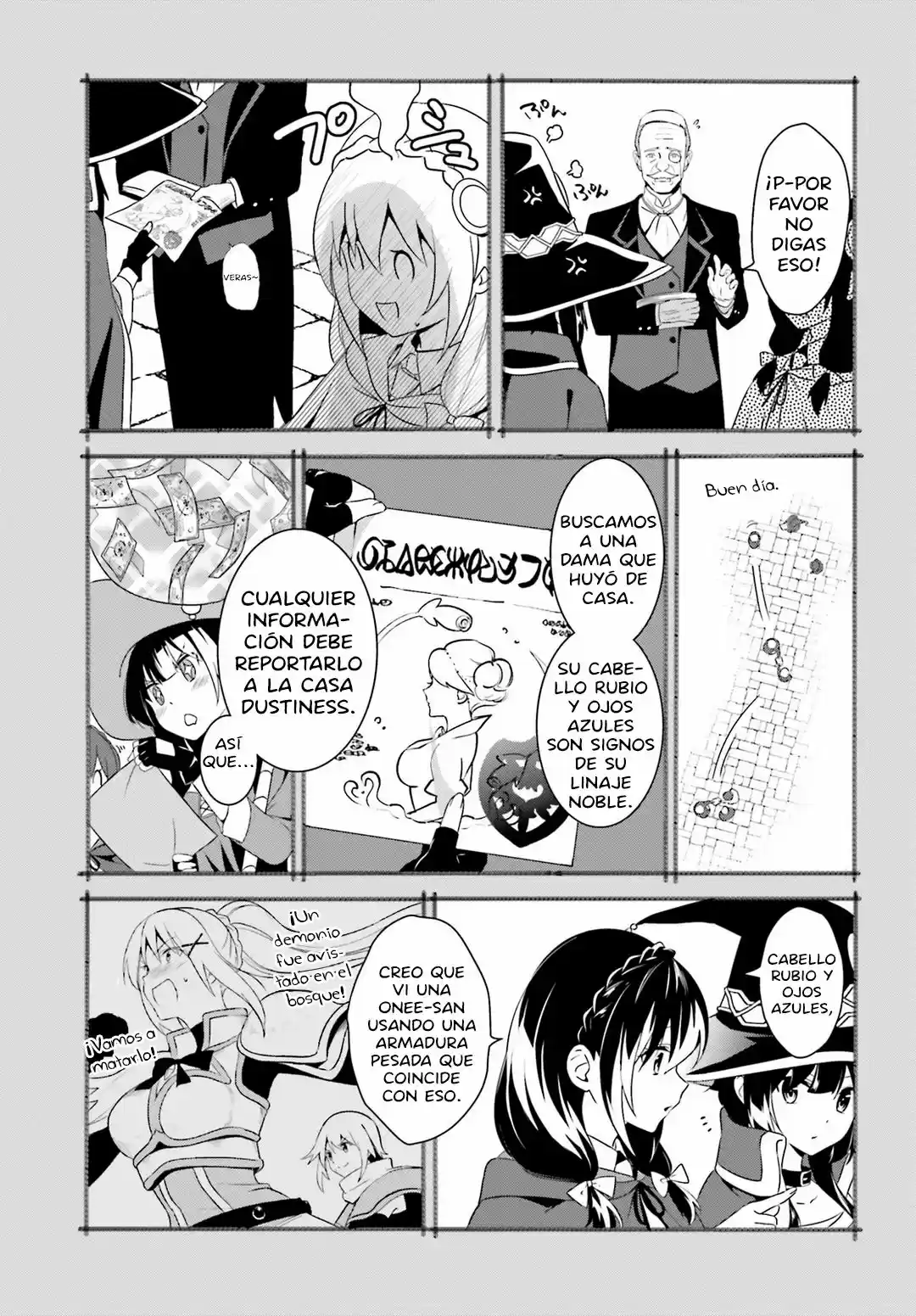 Kono Subarashii Sekai Ni Bakuen Wo! - Capítulo 19 - Página 34 - LectorTMOo