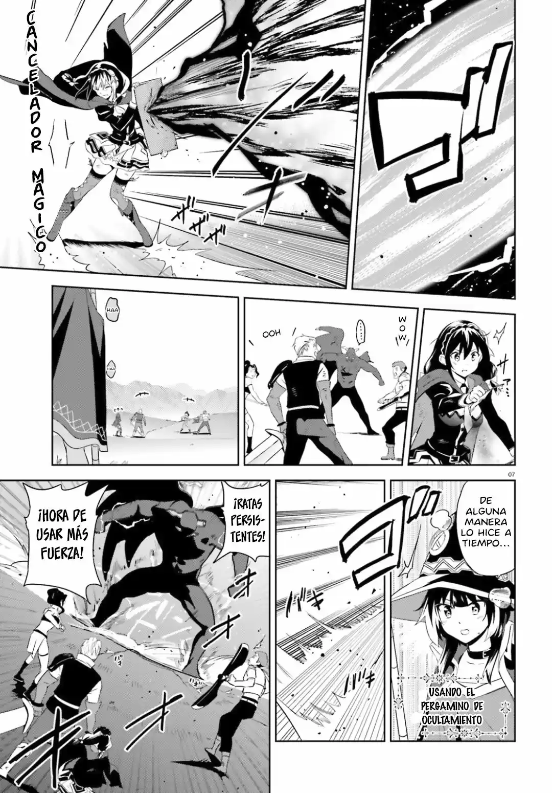 Kono Subarashii Sekai Ni Bakuen Wo! - Capítulo 20 - Página 8 - LectorTMOo