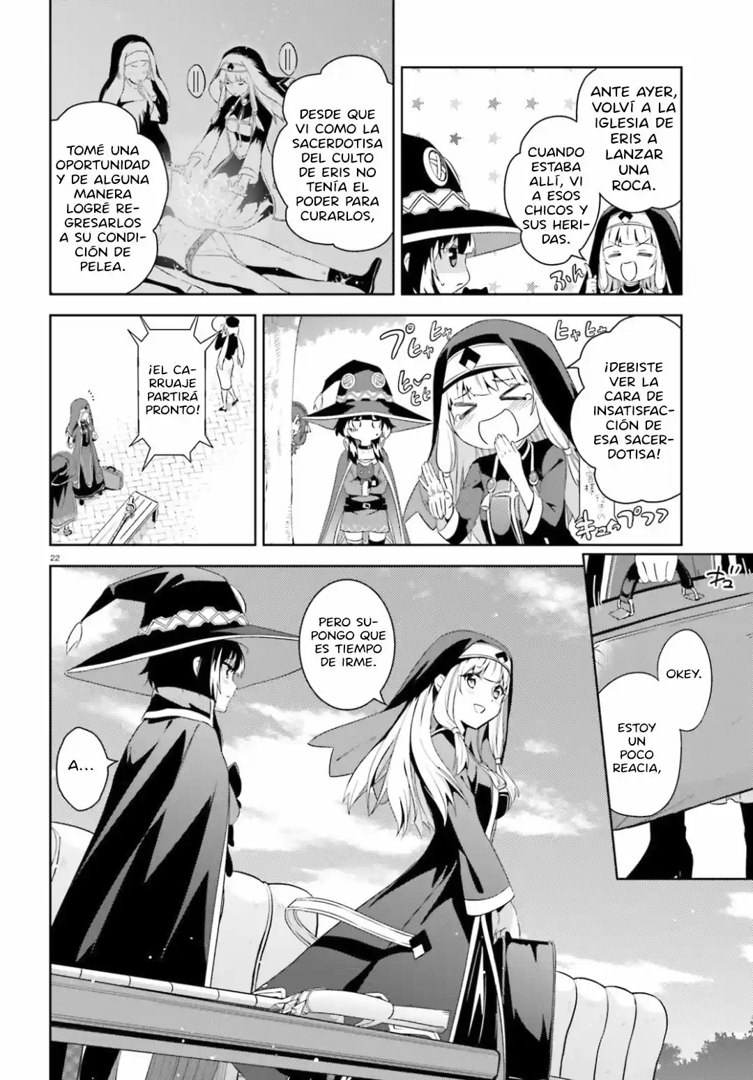 Kono Subarashii Sekai Ni Bakuen Wo! - Capítulo 20 - Página 22 - LectorTMOo