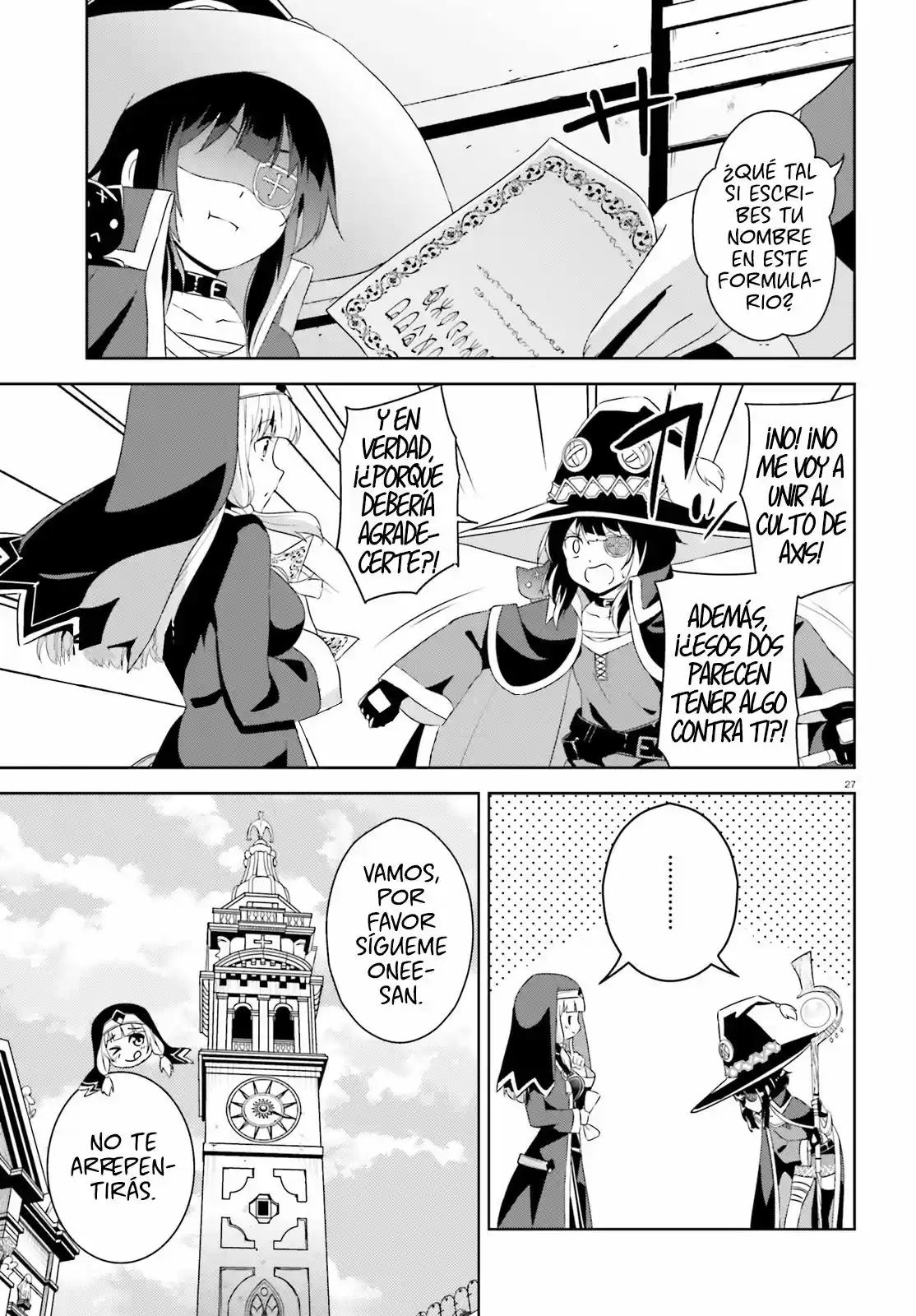 Kono Subarashii Sekai Ni Bakuen Wo! - Capítulo 9 - Página 28 - LectorTMOo