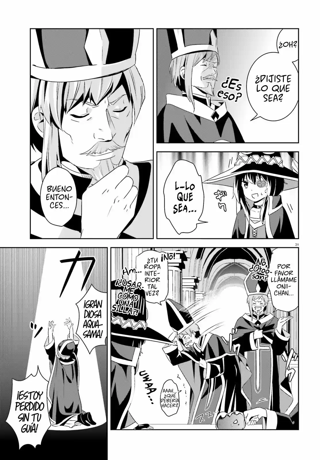 Kono Subarashii Sekai Ni Bakuen Wo! - Capítulo 9 - Página 32 - LectorTMOo