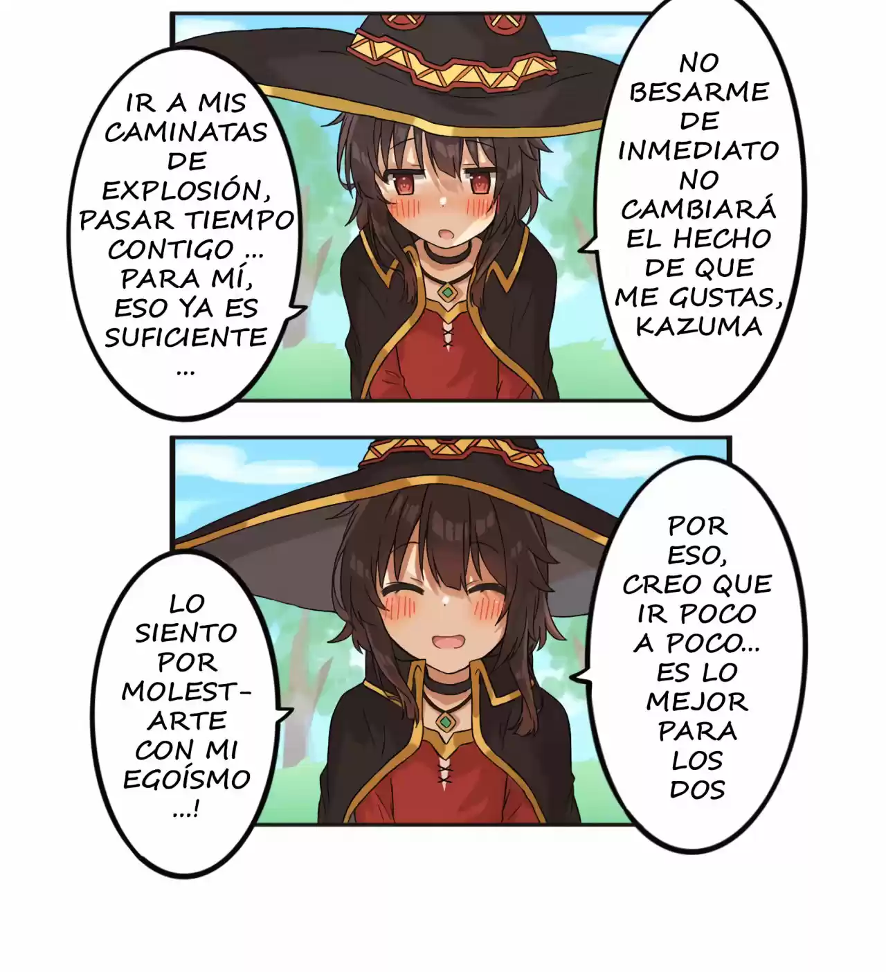 Kono Subarashii Sekai Ni Shukufuku Wo! - KazuMegu Se Casarán En 100 Días - Capítulo 30 - Página 4 - LectorTMOo