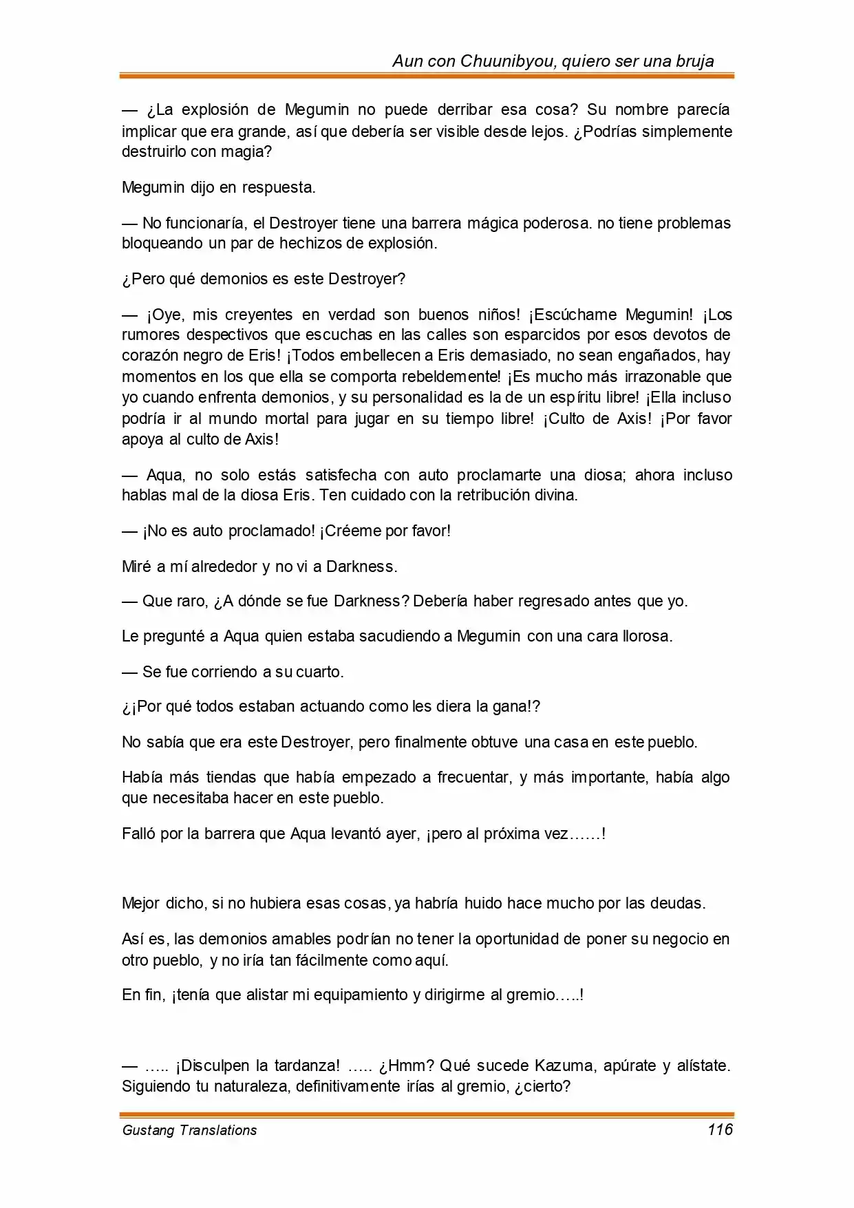 Kono Subarashii Sekai Ni Shukufuku Wo! (Novela) - Capítulo 11 - Página 6 - LectorTMOo