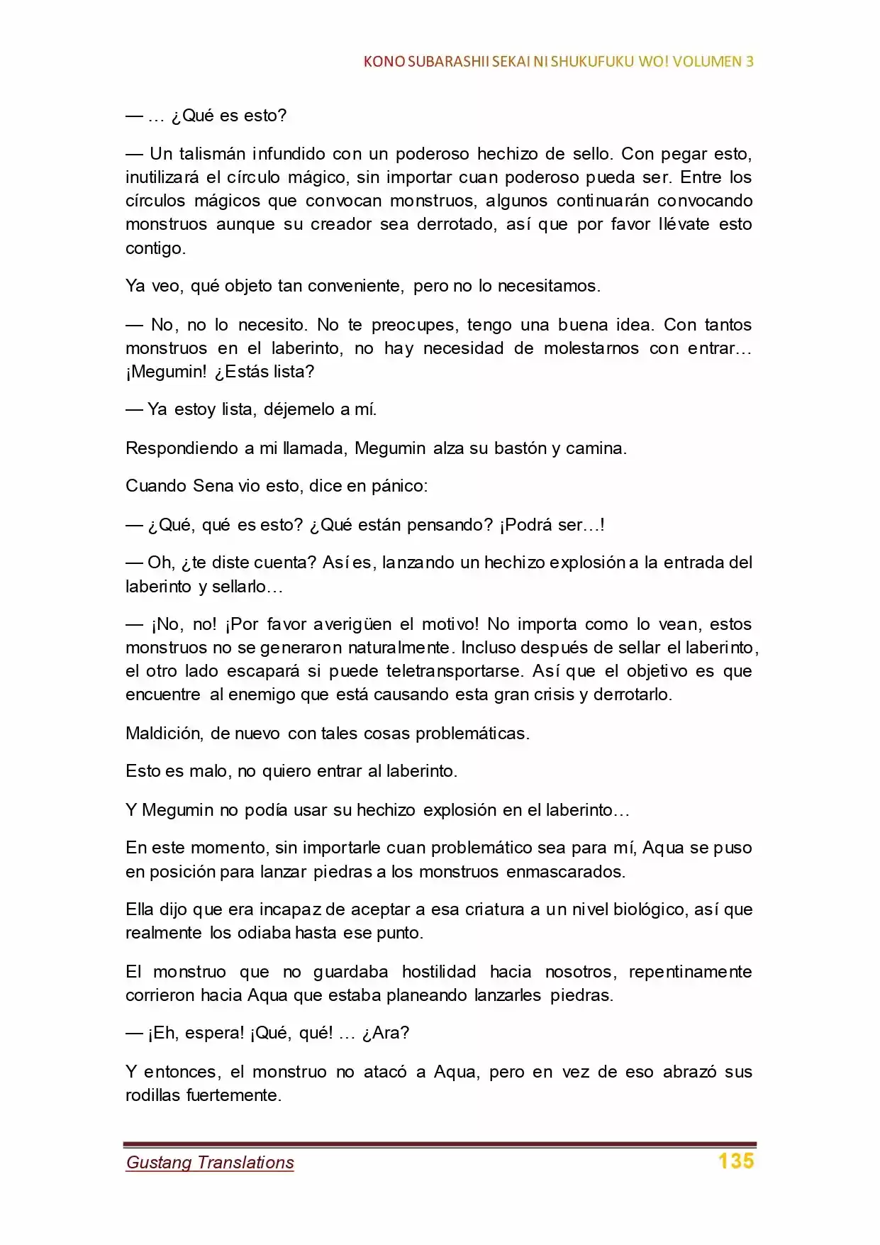Kono Subarashii Sekai Ni Shukufuku Wo! (Novela) - Capítulo 18 - Página 6 - LectorTMOo