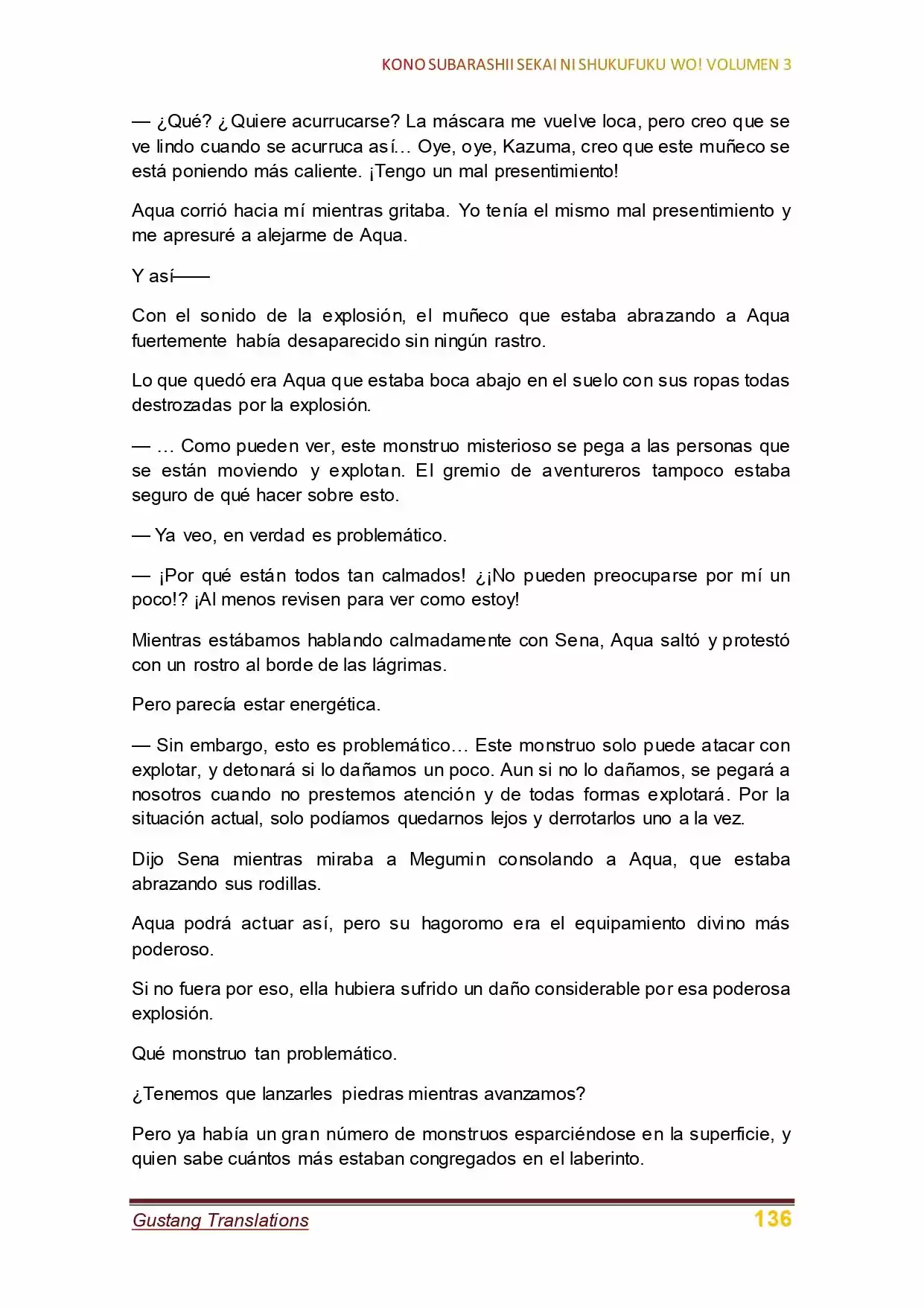 Kono Subarashii Sekai Ni Shukufuku Wo! (Novela) - Capítulo 18 - Página 7 - LectorTMOo