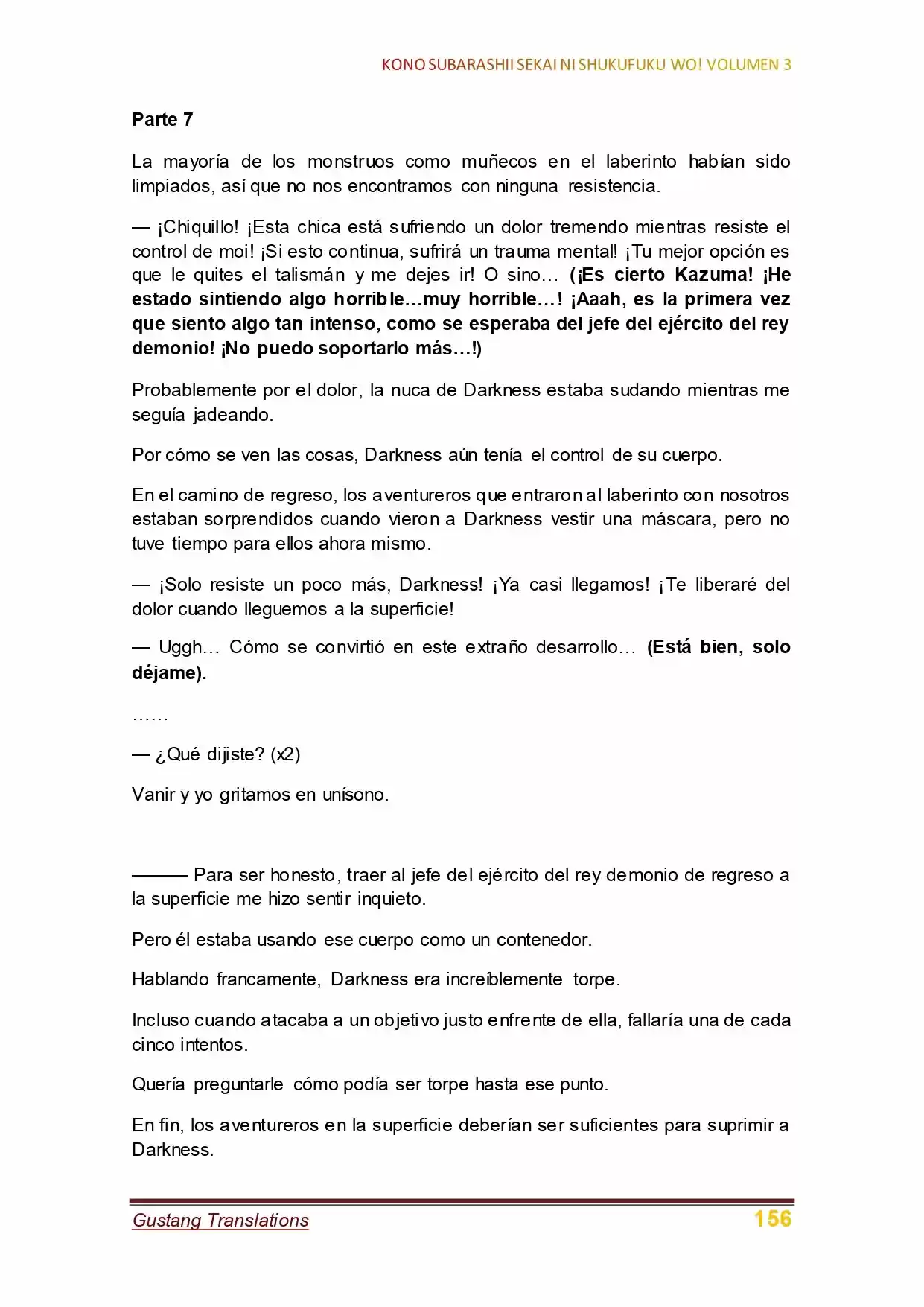 Kono Subarashii Sekai Ni Shukufuku Wo! (Novela) - Capítulo 18 - Página 27 - LectorTMOo
