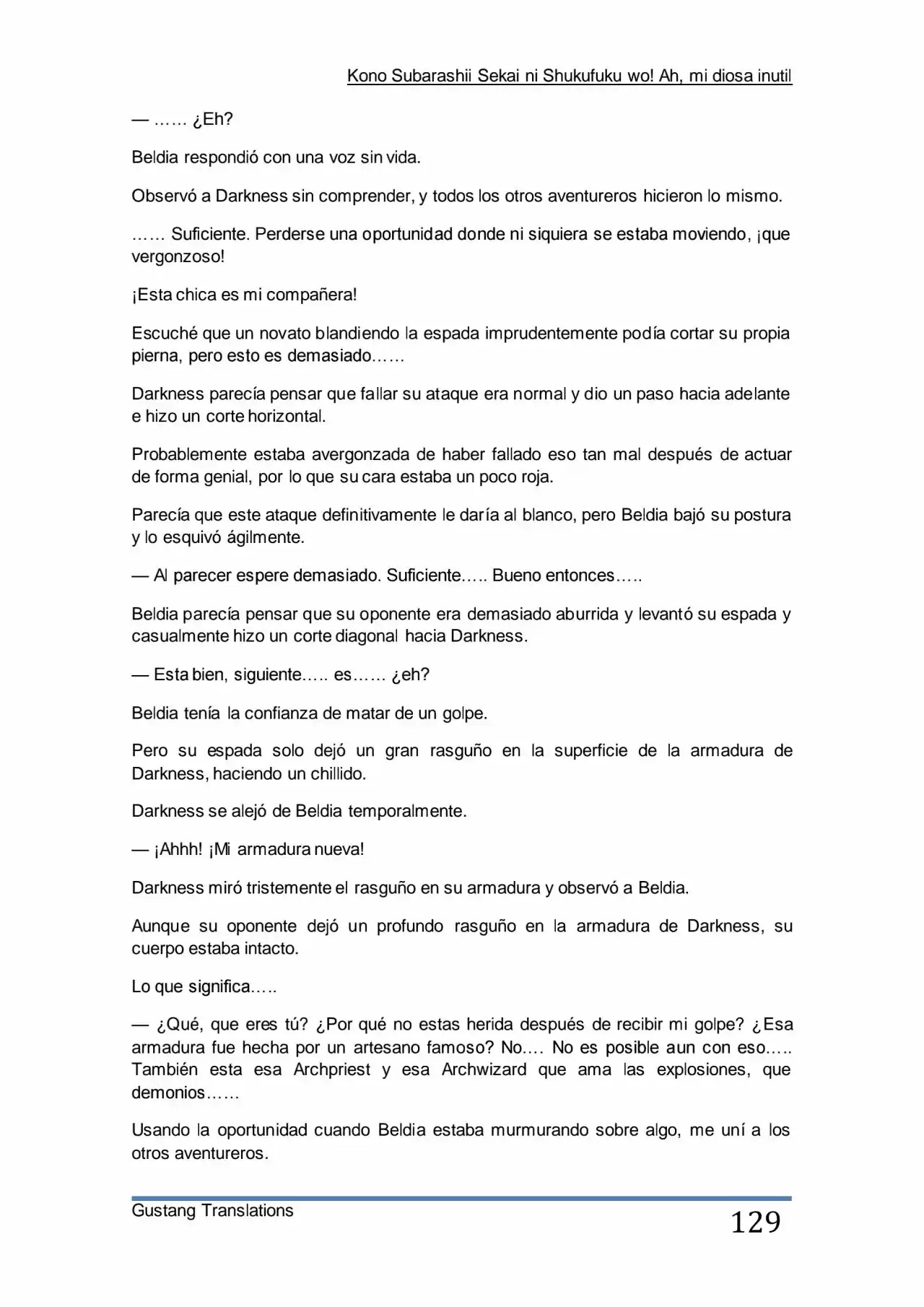 Kono Subarashii Sekai Ni Shukufuku Wo! (Novela) - Capítulo 4 - Página 14 - LectorTMOo