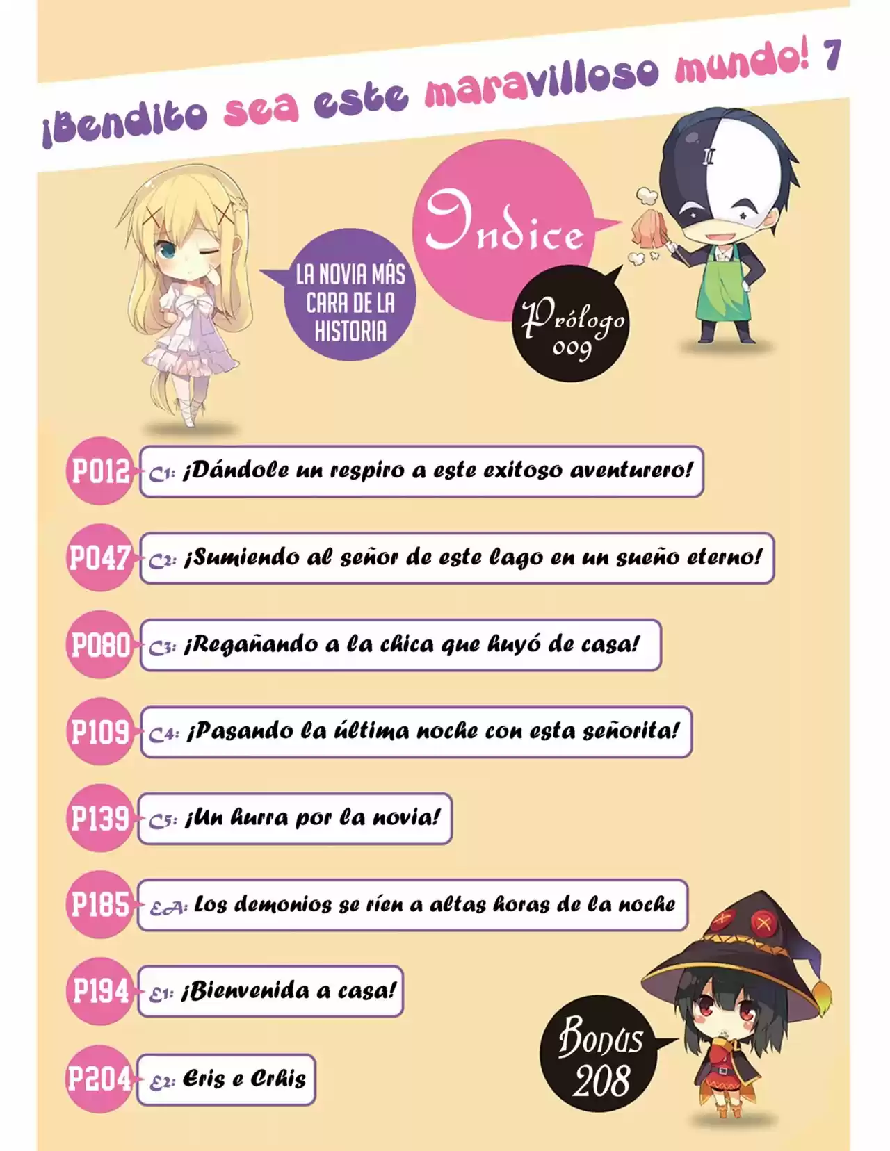 Kono Subarashii Sekai Ni Shukufuku Wo! (Novela) - Capítulo 43 - Página 7 - LectorTMOo