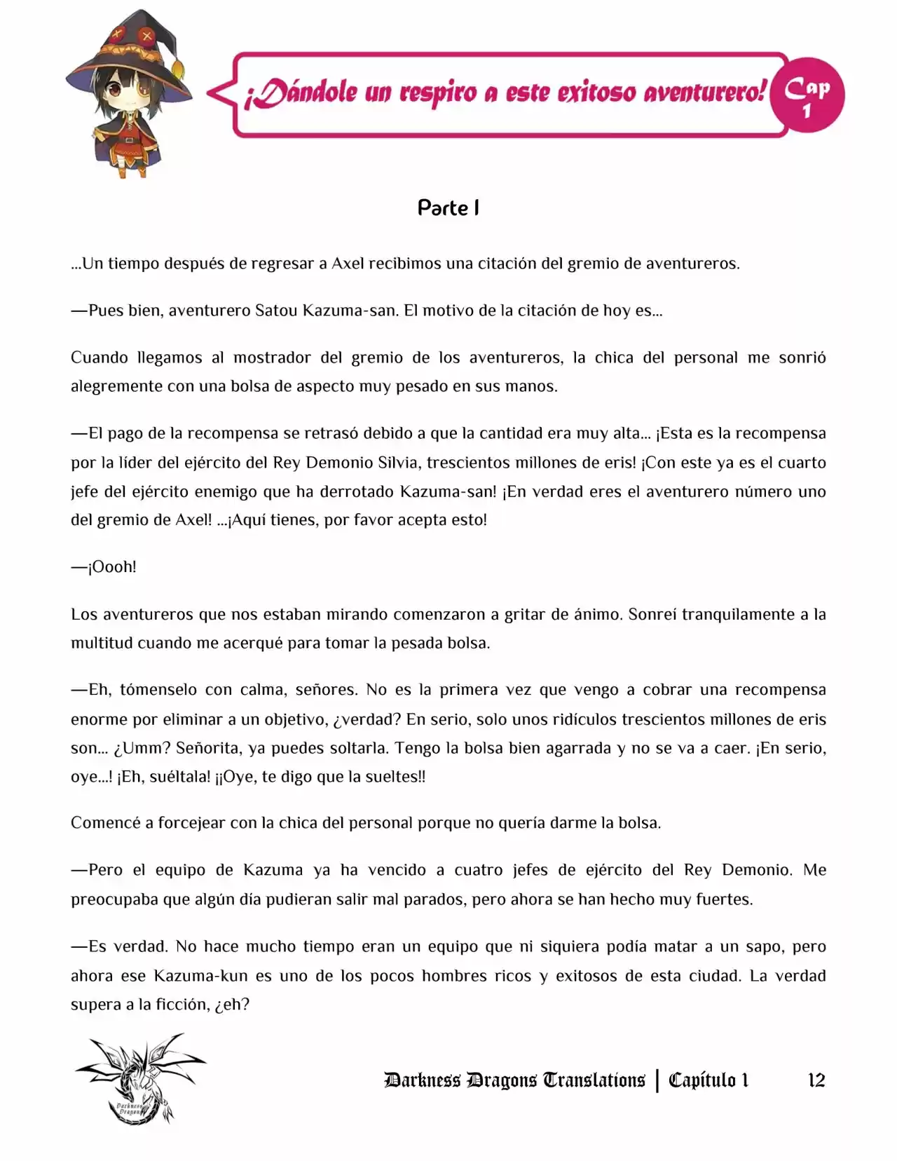 Kono Subarashii Sekai Ni Shukufuku Wo! (Novela) - Capítulo 44 - Página 1 - LectorTMOo