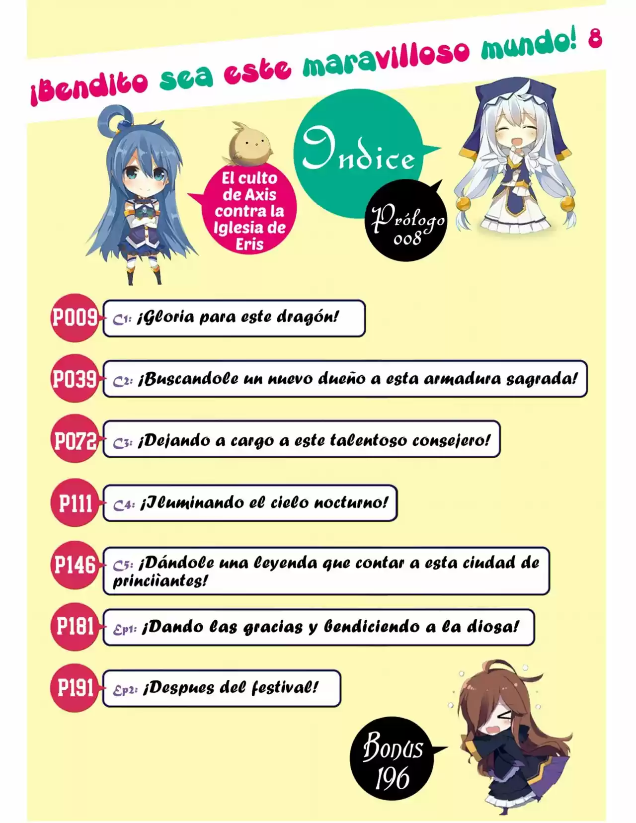 Kono Subarashii Sekai Ni Shukufuku Wo! (Novela) - Capítulo 50 - Página 7 - LectorTMOo