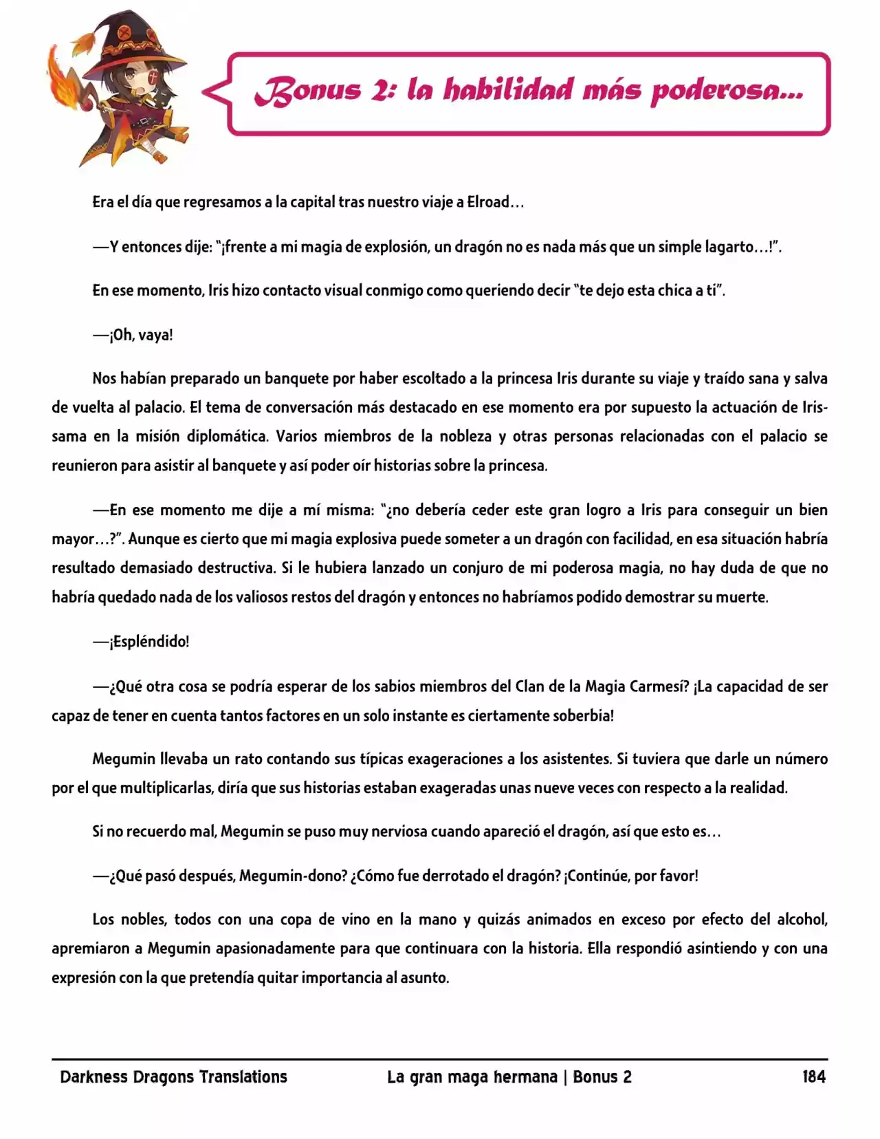 Kono Subarashii Sekai Ni Shukufuku Wo! (Novela) - Capítulo 77 - Página 14 - LectorTMOo
