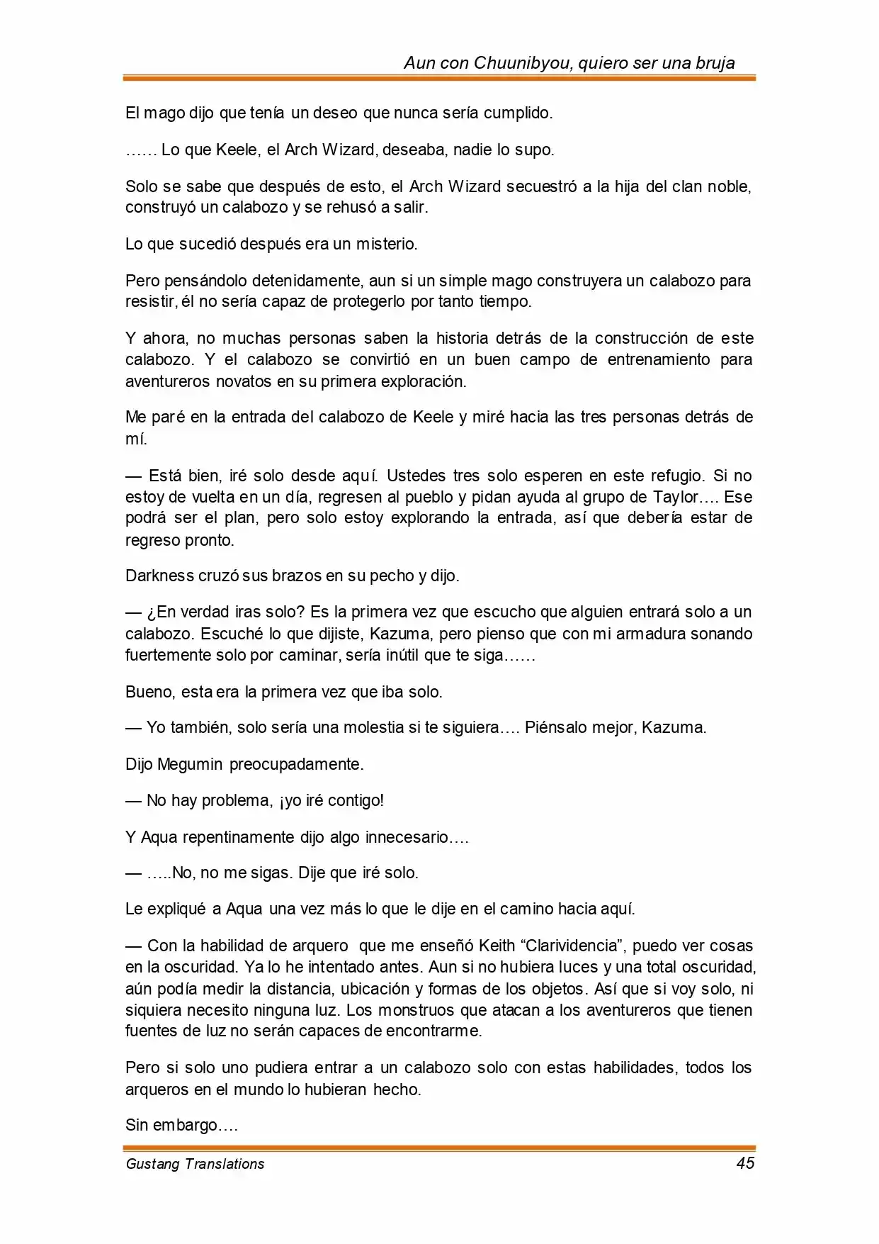 Kono Subarashii Sekai Ni Shukufuku Wo! (Novela) - Capítulo 8 - Página 7 - LectorTMOo