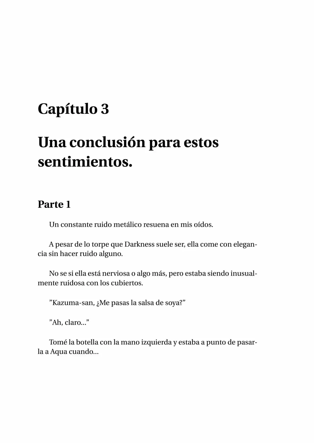 Kono Subarashii Sekai Ni Shukufuku Wo! (Novela) - Capítulo 81 - Página 1 - LectorTMOo