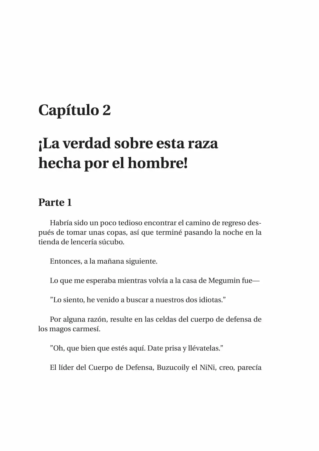 Kono Subarashii Sekai Ni Shukufuku Wo! (Novela) - Capítulo 94 - Página 1 - LectorTMOo