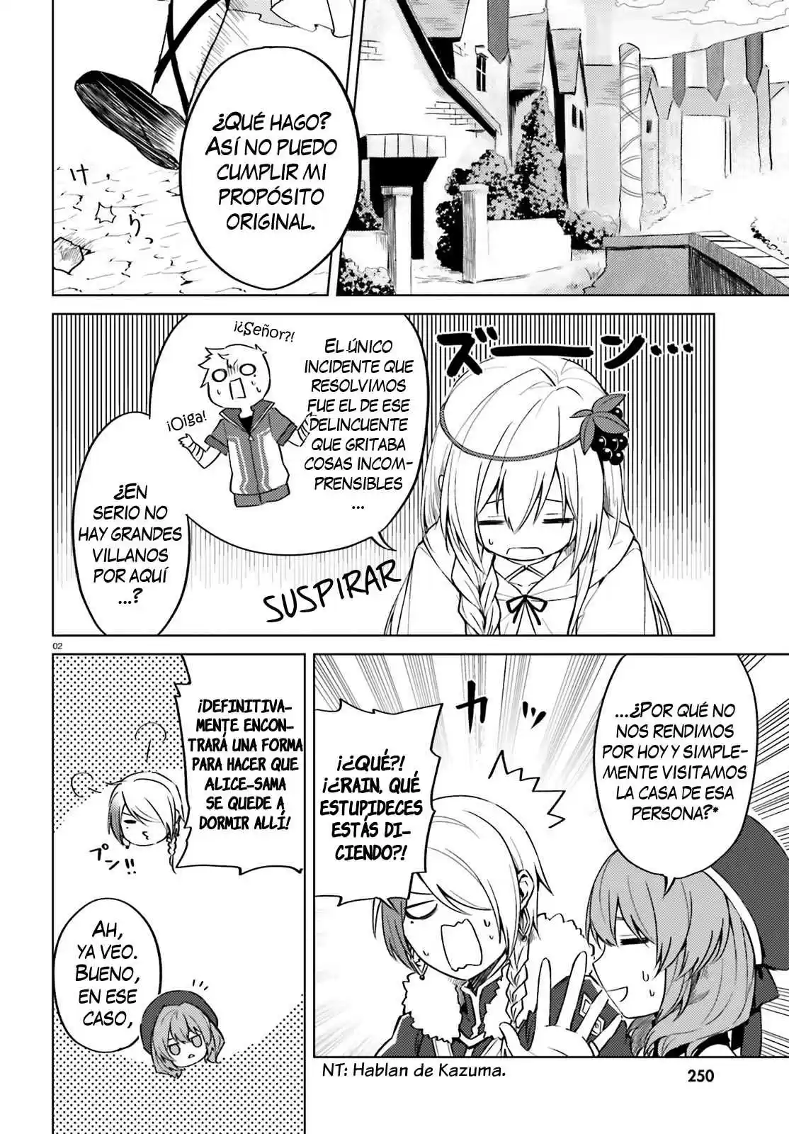 Kono Subarashii Sekai Ni Shukufuku Wo! Spin-off: Kono Kamen No Akuma Ni Soudan Wo! - Capítulo 4 - Página 4 - LectorTMOo
