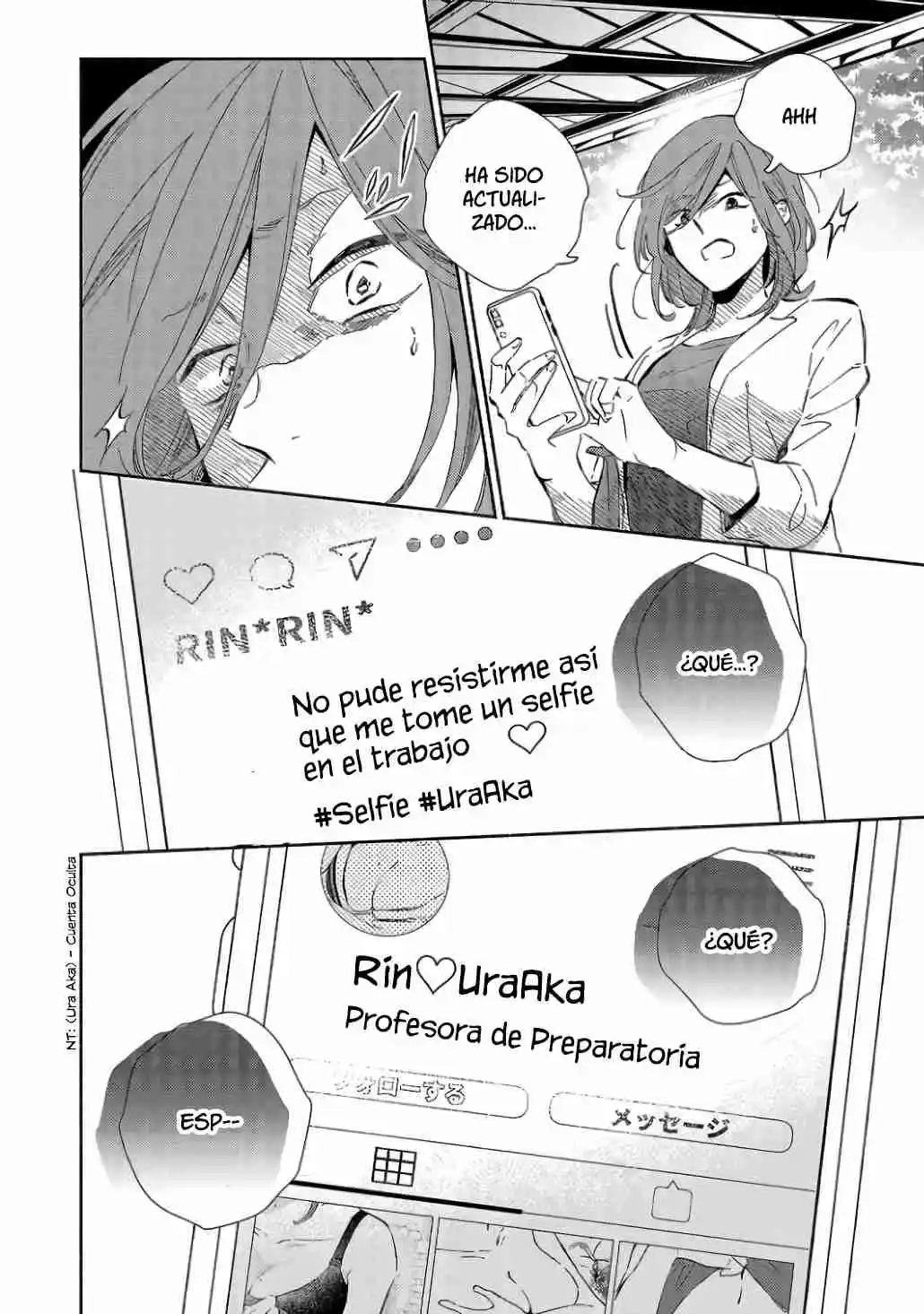 Kono Ura Aka, Sensei Desho? - Capítulo 3 - Página 14 - LectorTMOo