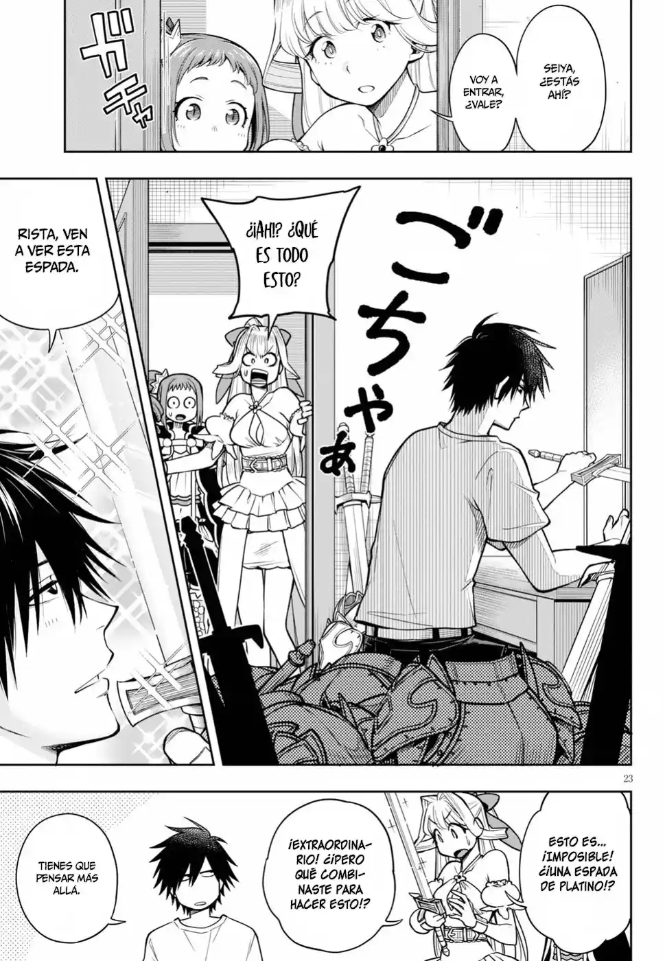 Kono Yuusha Ga Ore Tueee Kuse Ni Shinchou Sugiru (Novela) - Capítulo 8.1 - Página 23 - LectorTMOo