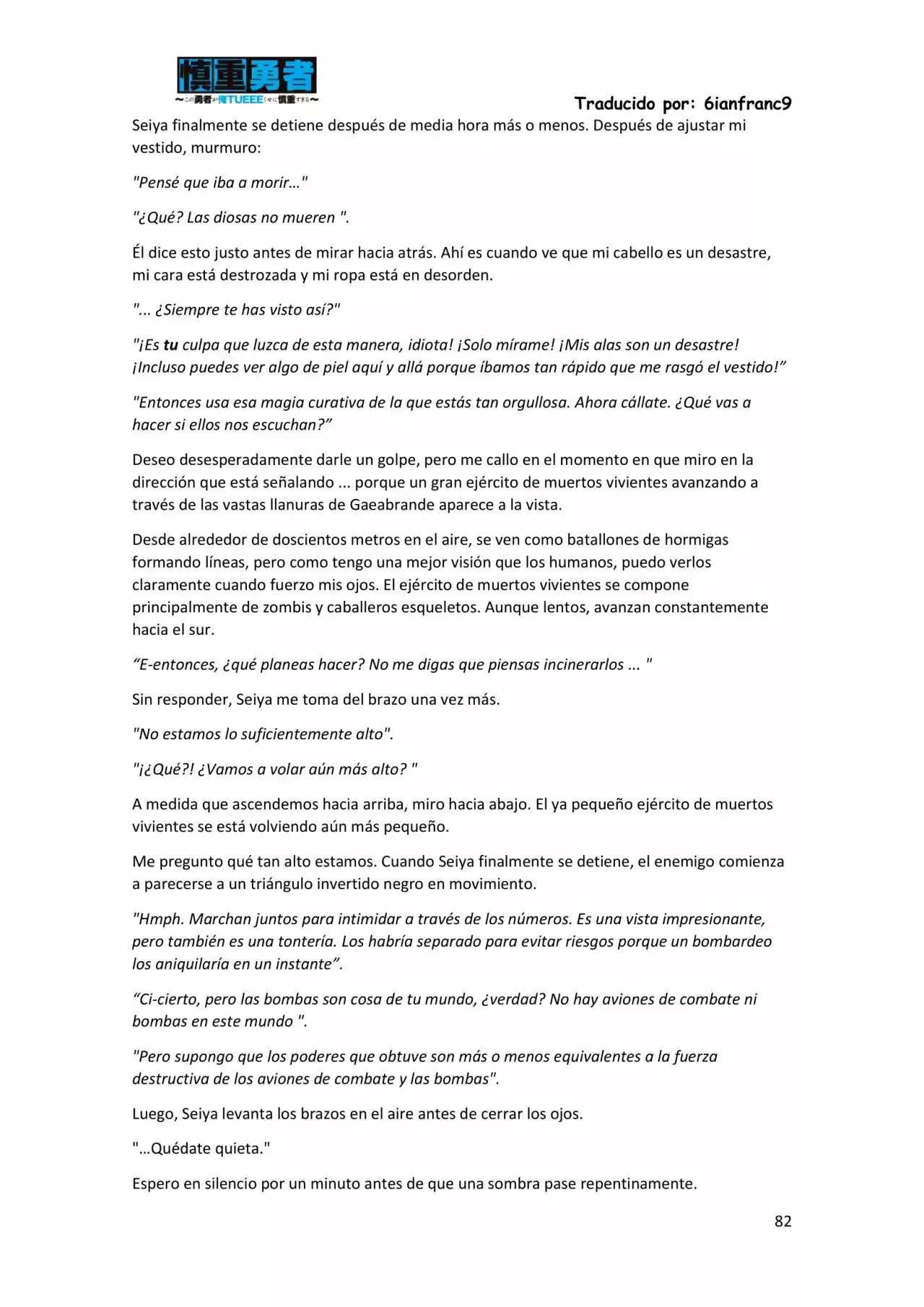 Kono Yuusha Ga Ore Tueee Kuse Ni Shinchou Sugiru (Novela) - Capítulo 1.50 - Página 3 - LectorTMOo