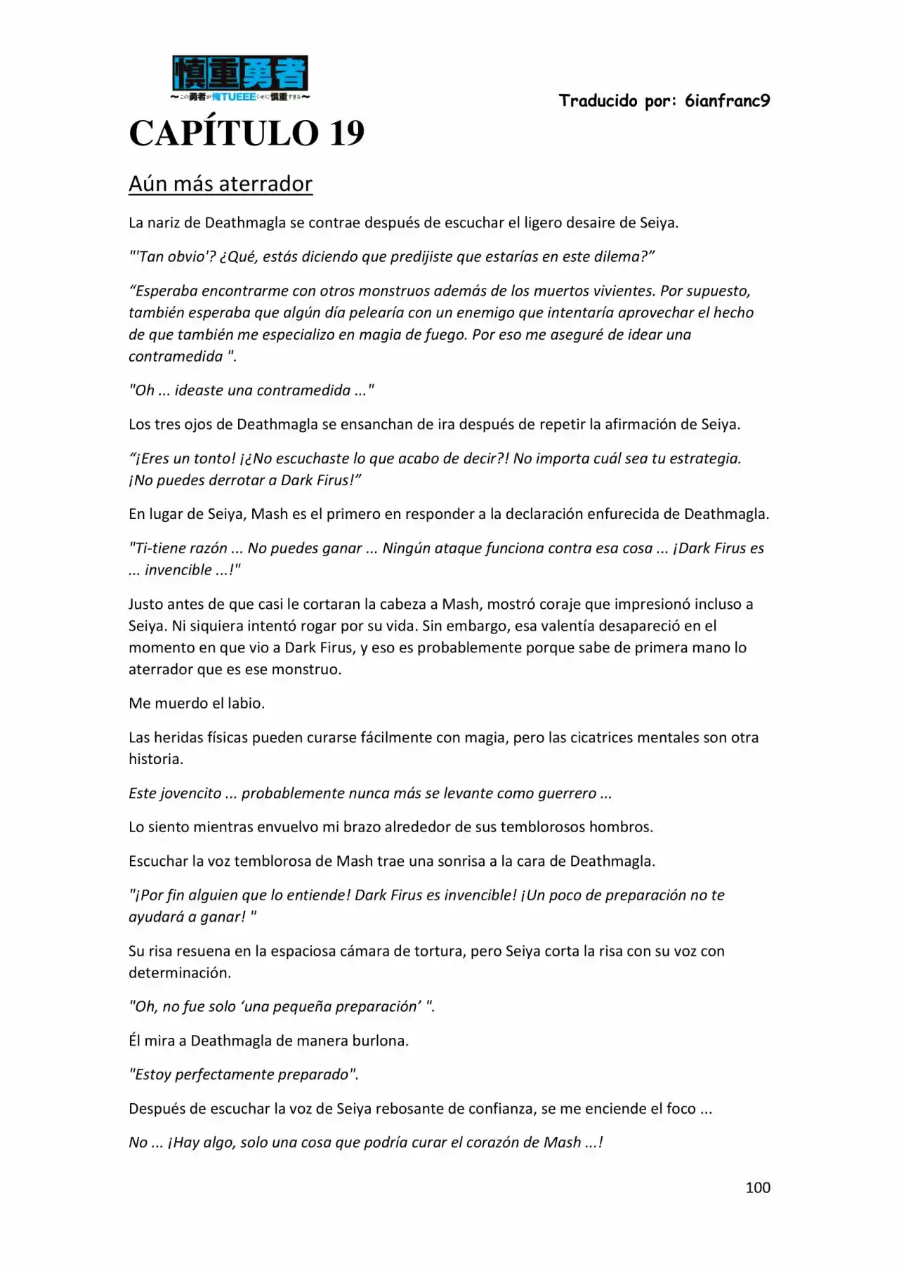 Kono Yuusha Ga Ore Tueee Kuse Ni Shinchou Sugiru (Novela) - Capítulo 1.50 - Página 21 - LectorTMOo