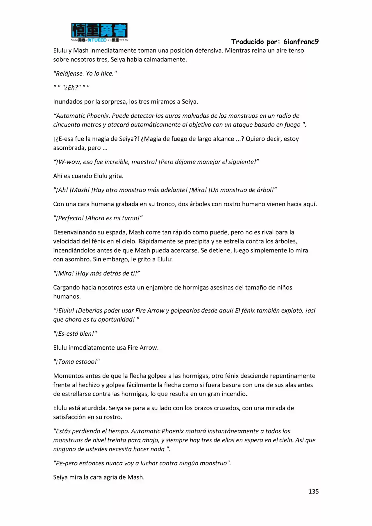 Kono Yuusha Ga Ore Tueee Kuse Ni Shinchou Sugiru (Novela) - Capítulo 1.50 - Página 56 - LectorTMOo