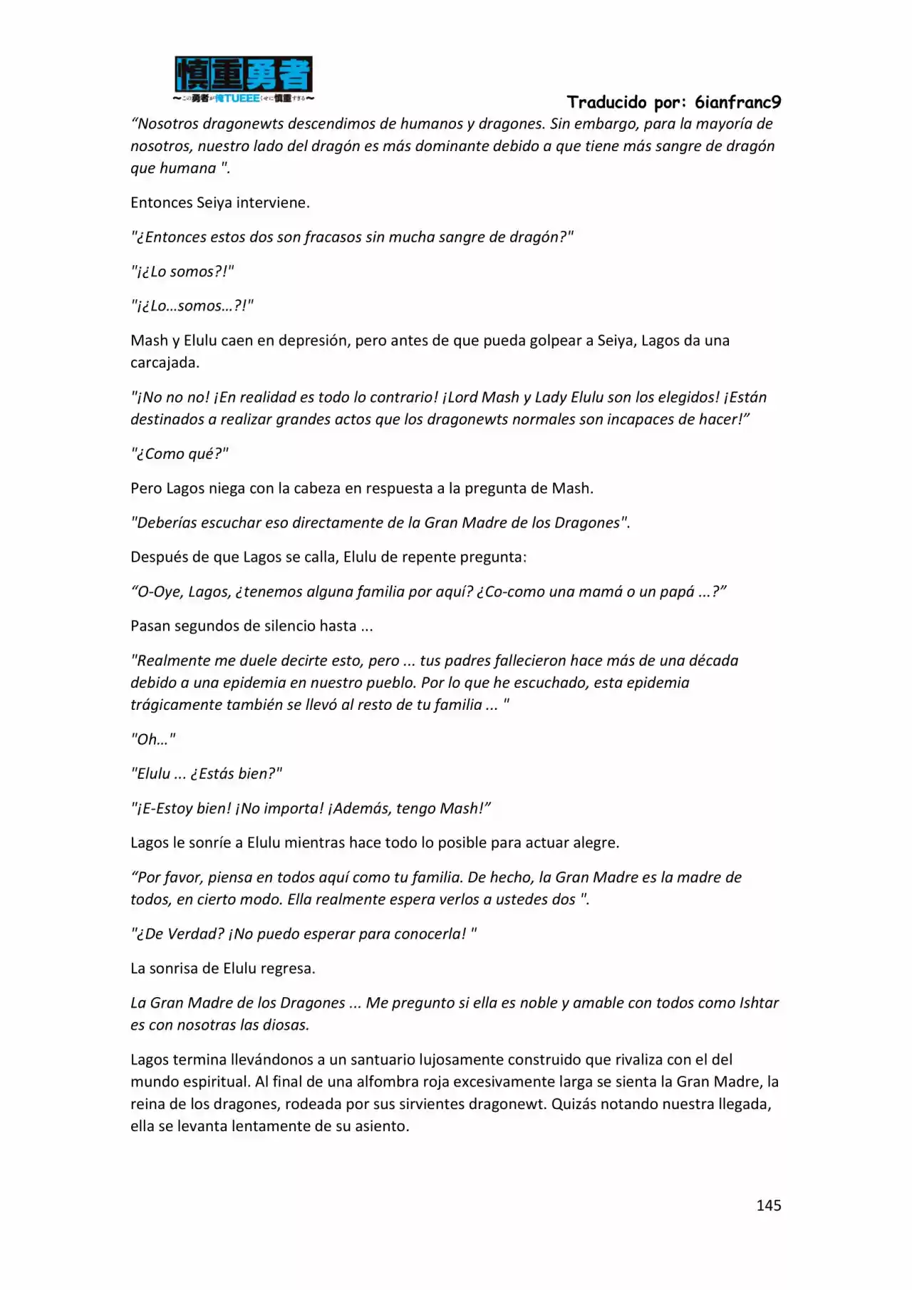 Kono Yuusha Ga Ore Tueee Kuse Ni Shinchou Sugiru (Novela) - Capítulo 1.50 - Página 66 - LectorTMOo