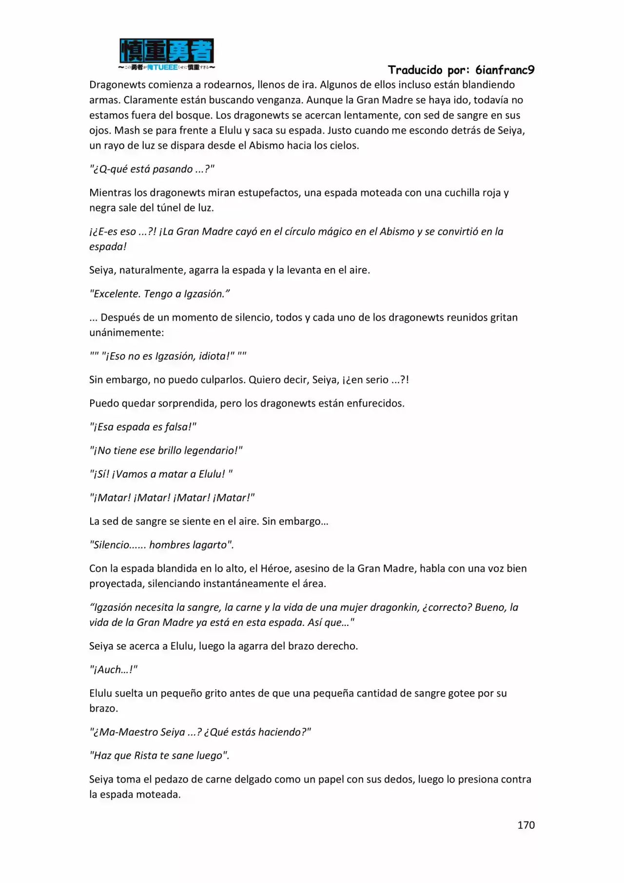 Kono Yuusha Ga Ore Tueee Kuse Ni Shinchou Sugiru (Novela) - Capítulo 1.50 - Página 91 - LectorTMOo