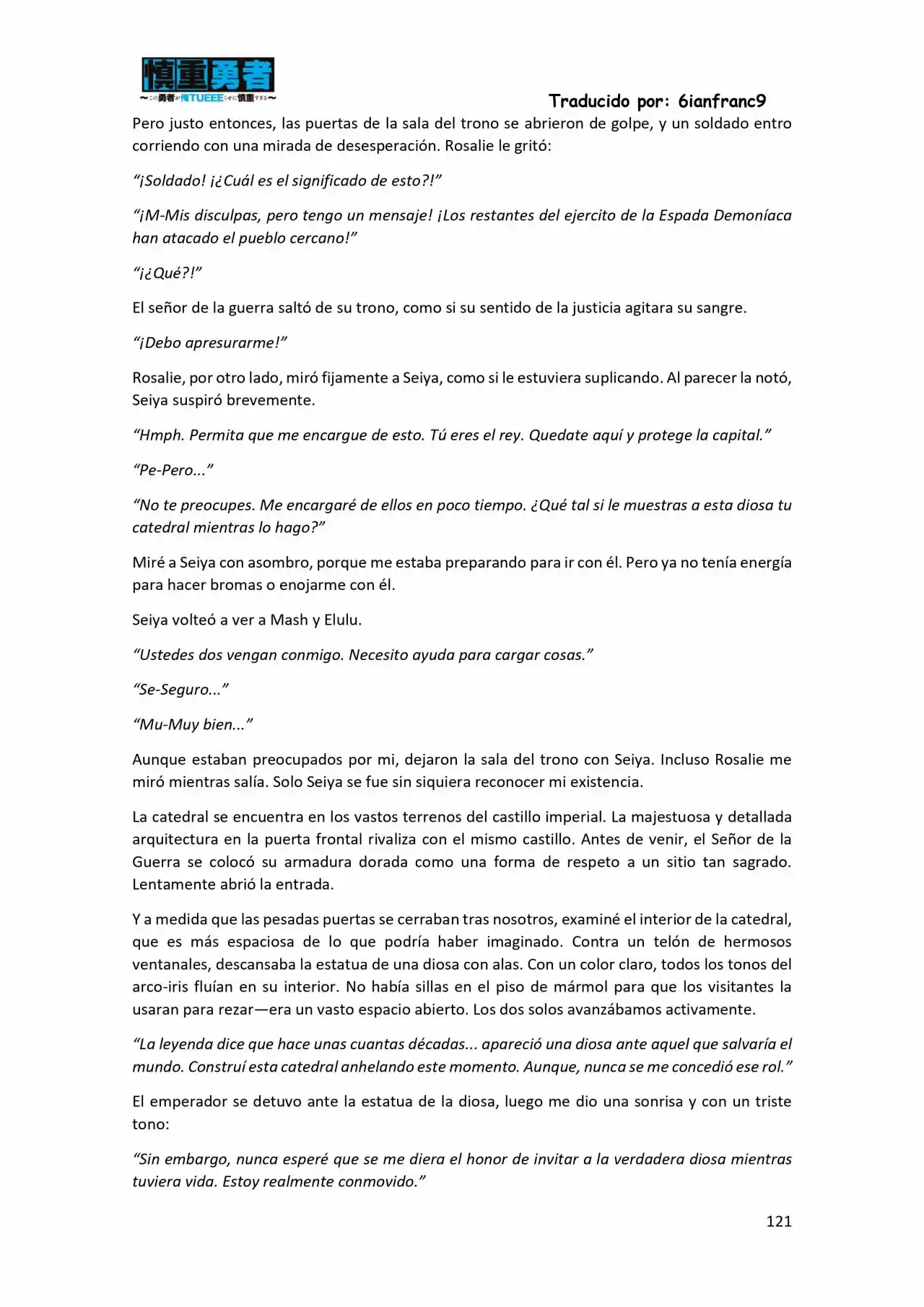 Kono Yuusha Ga Ore Tueee Kuse Ni Shinchou Sugiru (Novela) - Capítulo 12 - Página 21 - LectorTMOo