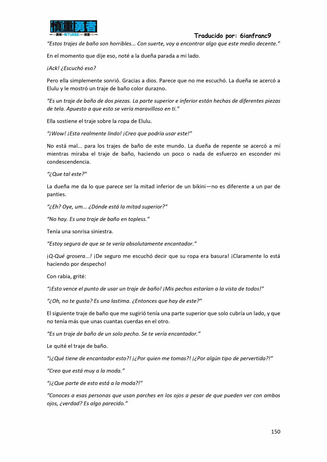 Kono Yuusha Ga Ore Tueee Kuse Ni Shinchou Sugiru (Novela) - Capítulo 12 - Página 49 - LectorTMOo