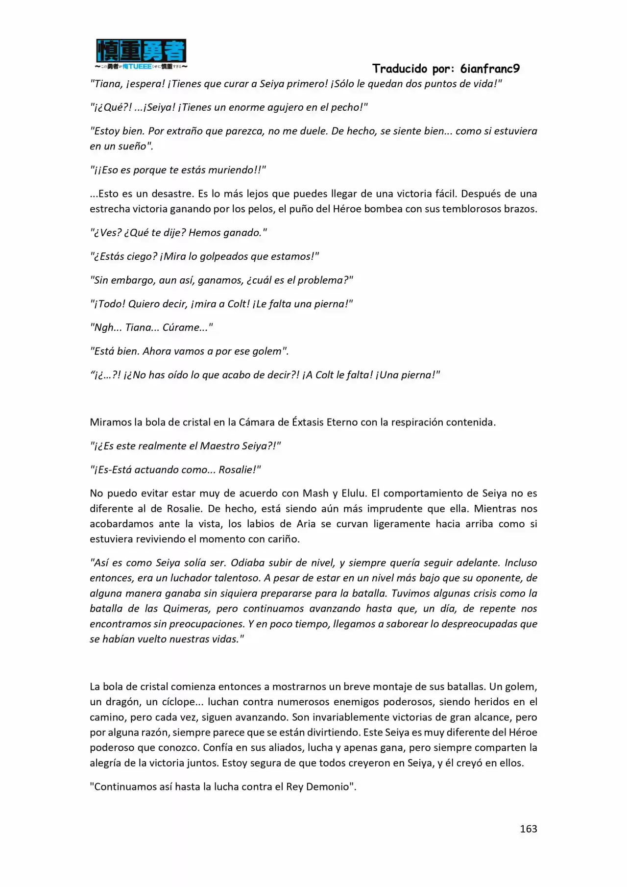 Kono Yuusha Ga Ore Tueee Kuse Ni Shinchou Sugiru (Novela) - Capítulo 12 - Página 60 - LectorTMOo