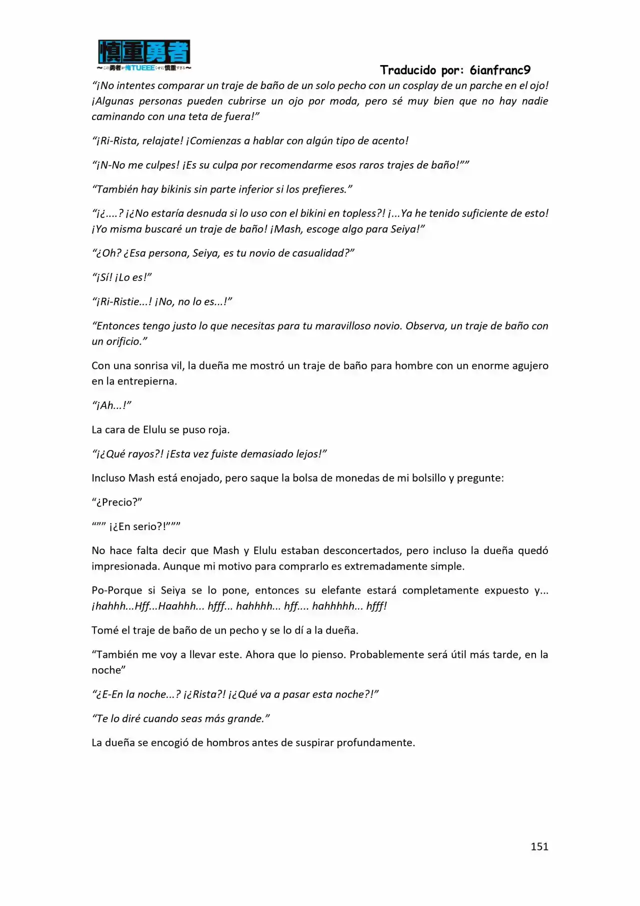 Kono Yuusha Ga Ore Tueee Kuse Ni Shinchou Sugiru (Novela) - Capítulo 12 - Página 90 - LectorTMOo