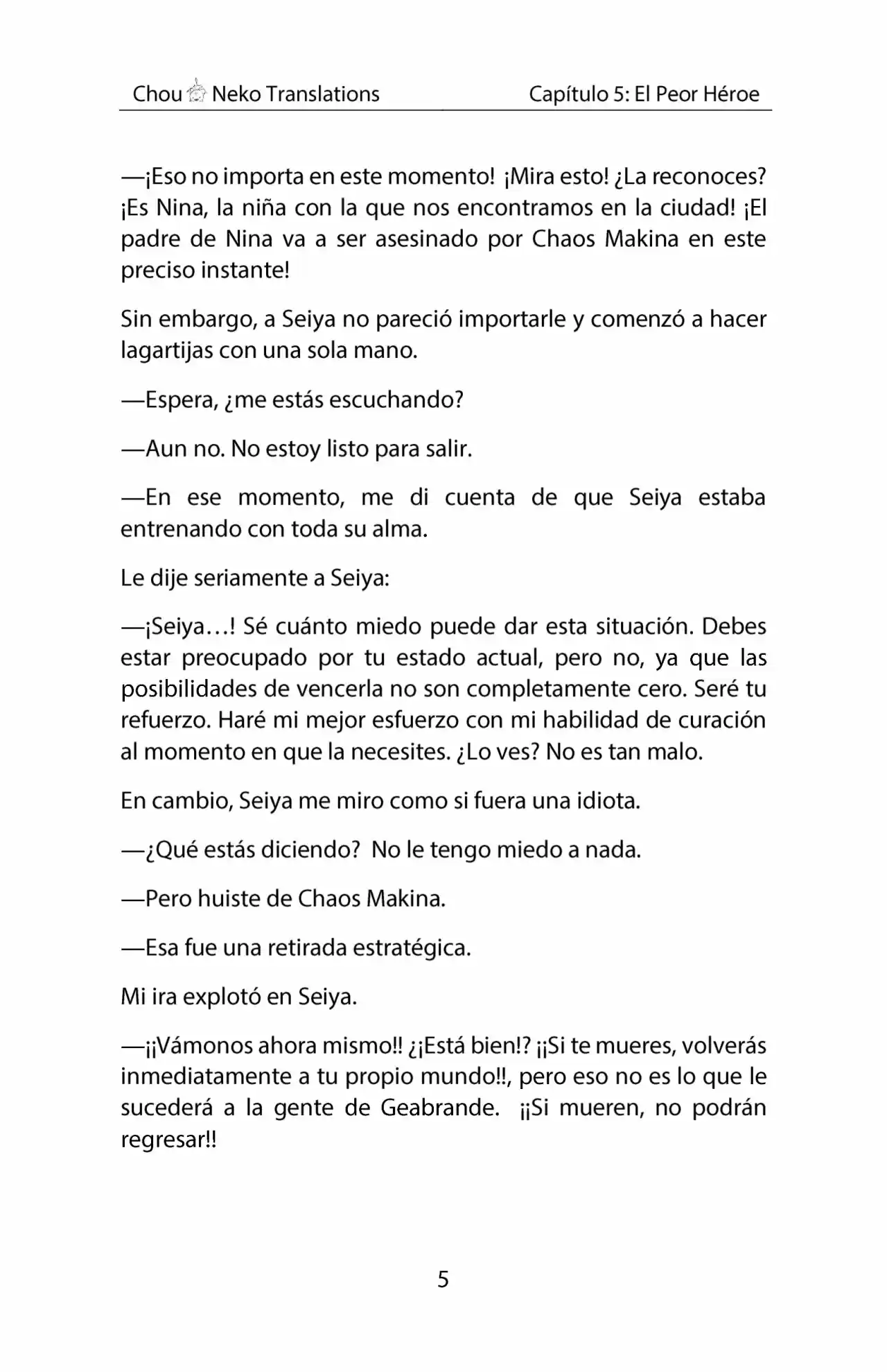 Kono Yuusha Ga Ore Tueee Kuse Ni Shinchou Sugiru (Novela) - Capítulo 6 - Página 5 - LectorTMOo