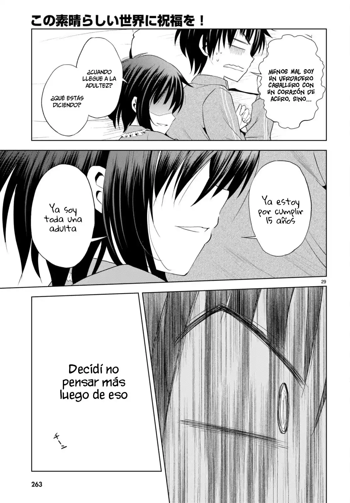 KonoSuba: God's Blessing On This Wonderful World! - Capítulo 102 - Página 29 - LectorTMOo