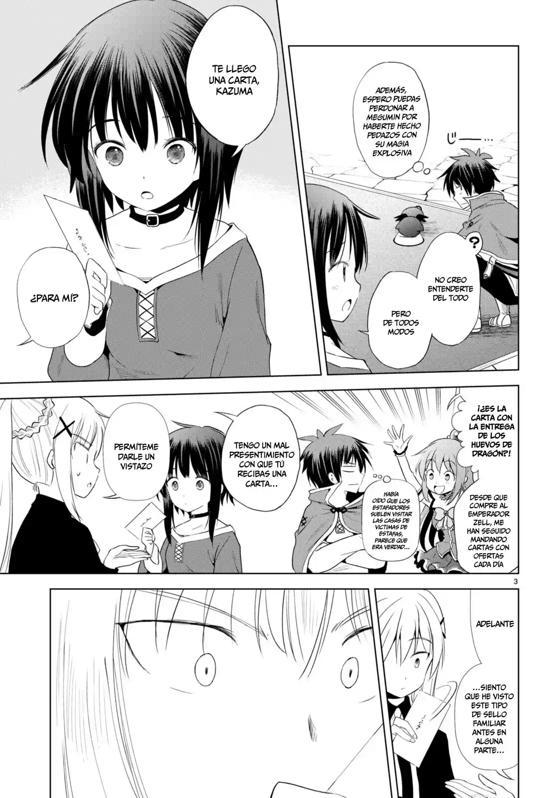 KonoSuba: God's Blessing On This Wonderful World! - Capítulo 104 - Página 4 - LectorTMOo