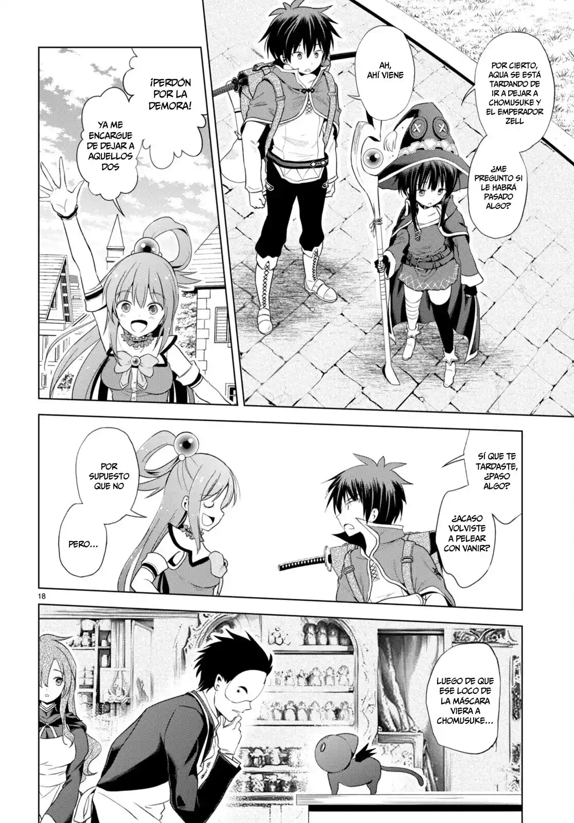 KonoSuba: God's Blessing On This Wonderful World! - Capítulo 104 - Página 19 - LectorTMOo