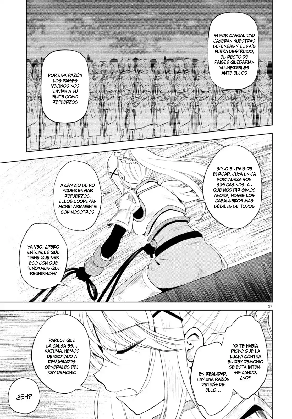 KonoSuba: God's Blessing On This Wonderful World! - Capítulo 106 - Página 28 - LectorTMOo